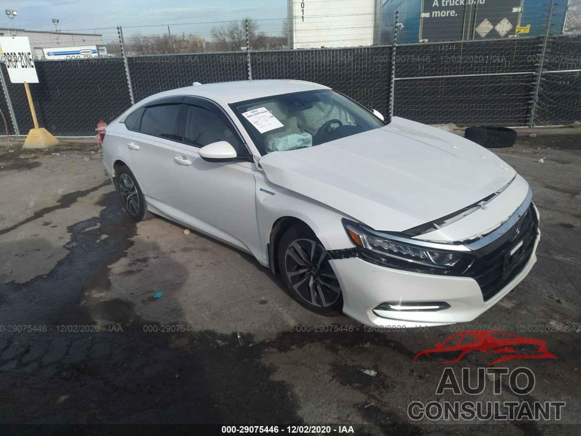 HONDA ACCORD HYBRID 2018 - 1HGCV3F17JA000848