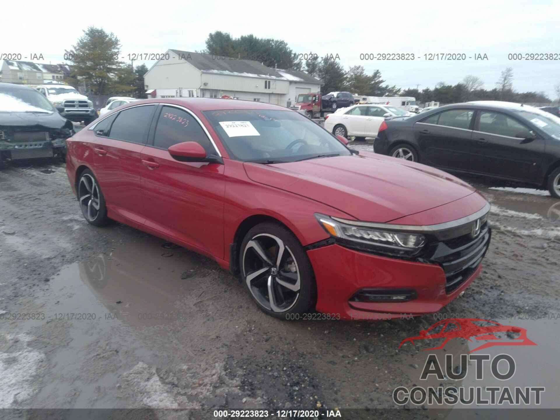 HONDA ACCORD SEDAN 2019 - 1HGCV1F37KA151924