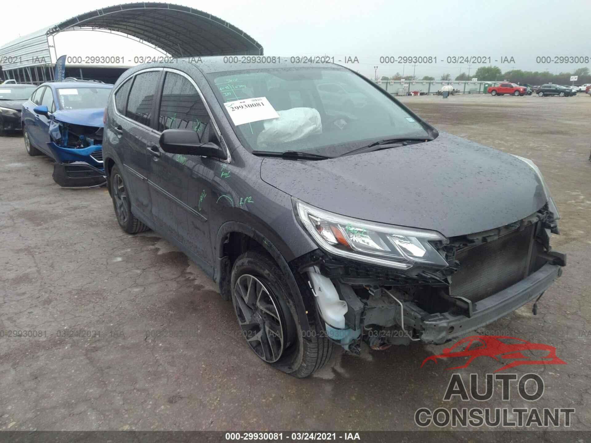HONDA CR-V 2016 - 2HKRM3H49GH535684