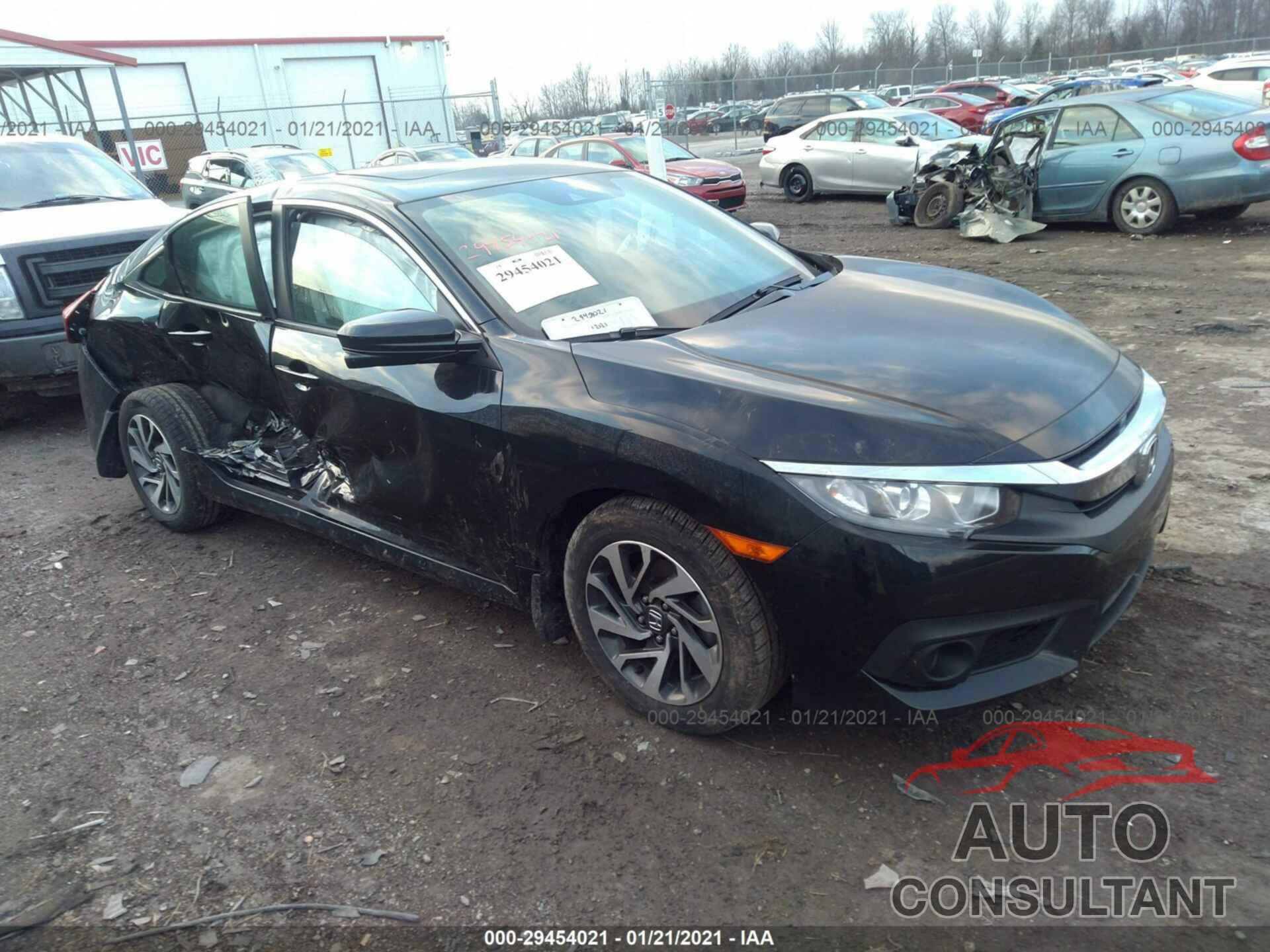 HONDA CIVIC SEDAN 2016 - 2HGFC2F84GH540209