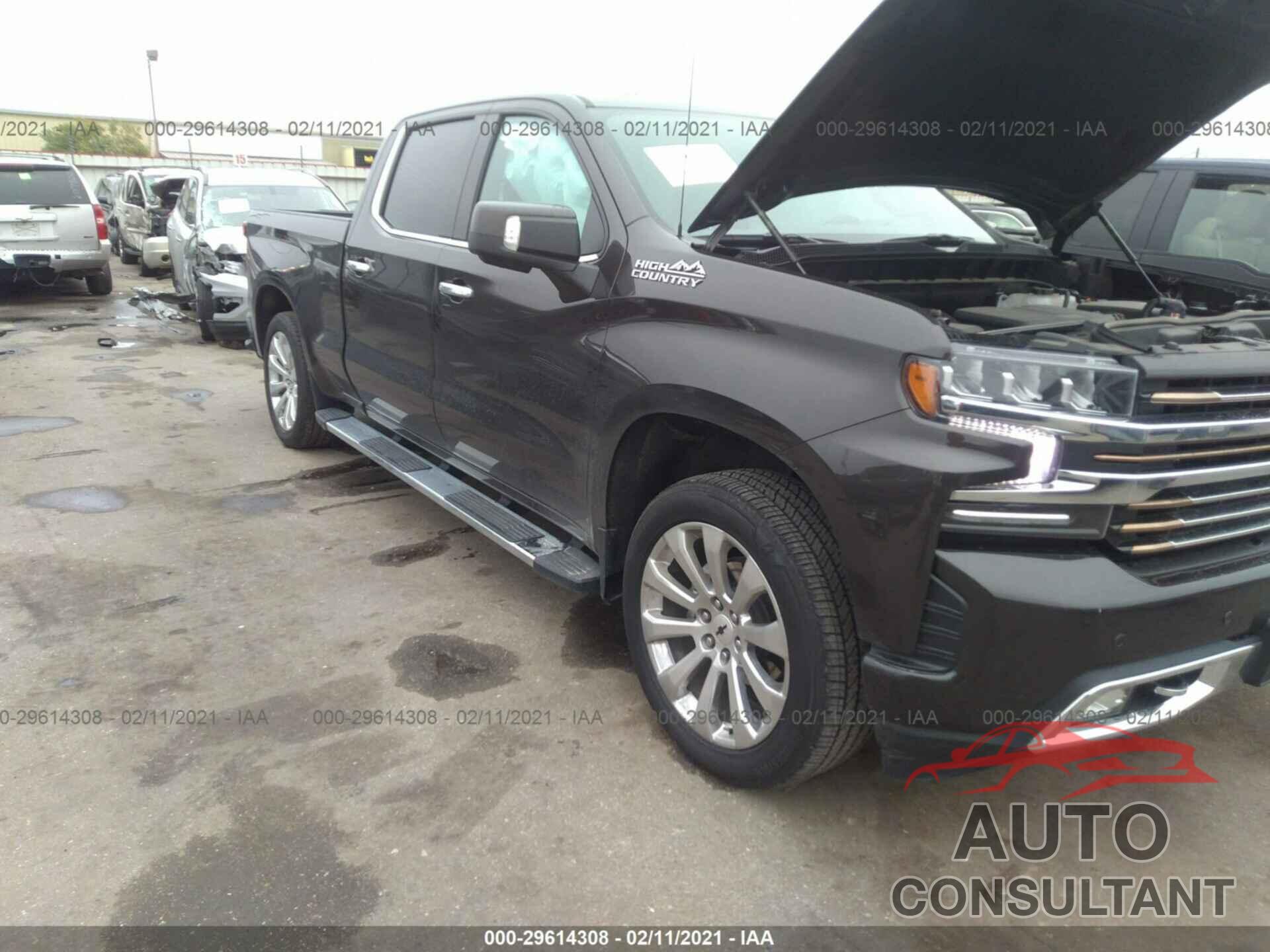 CHEVROLET SILVERADO 1500 2021 - 3GCUYHEL6MG153866