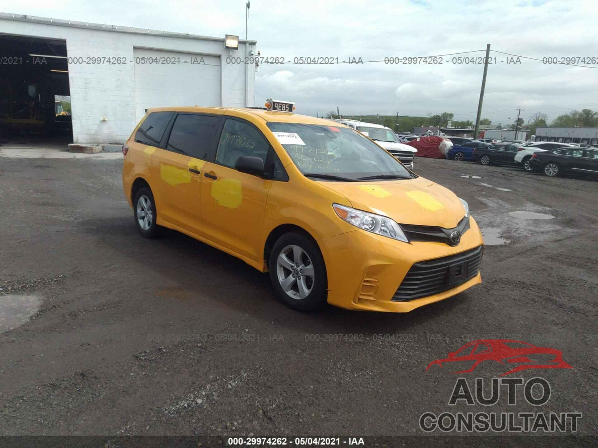 TOYOTA SIENNA 2019 - 5TDZZ3DC3KS001937