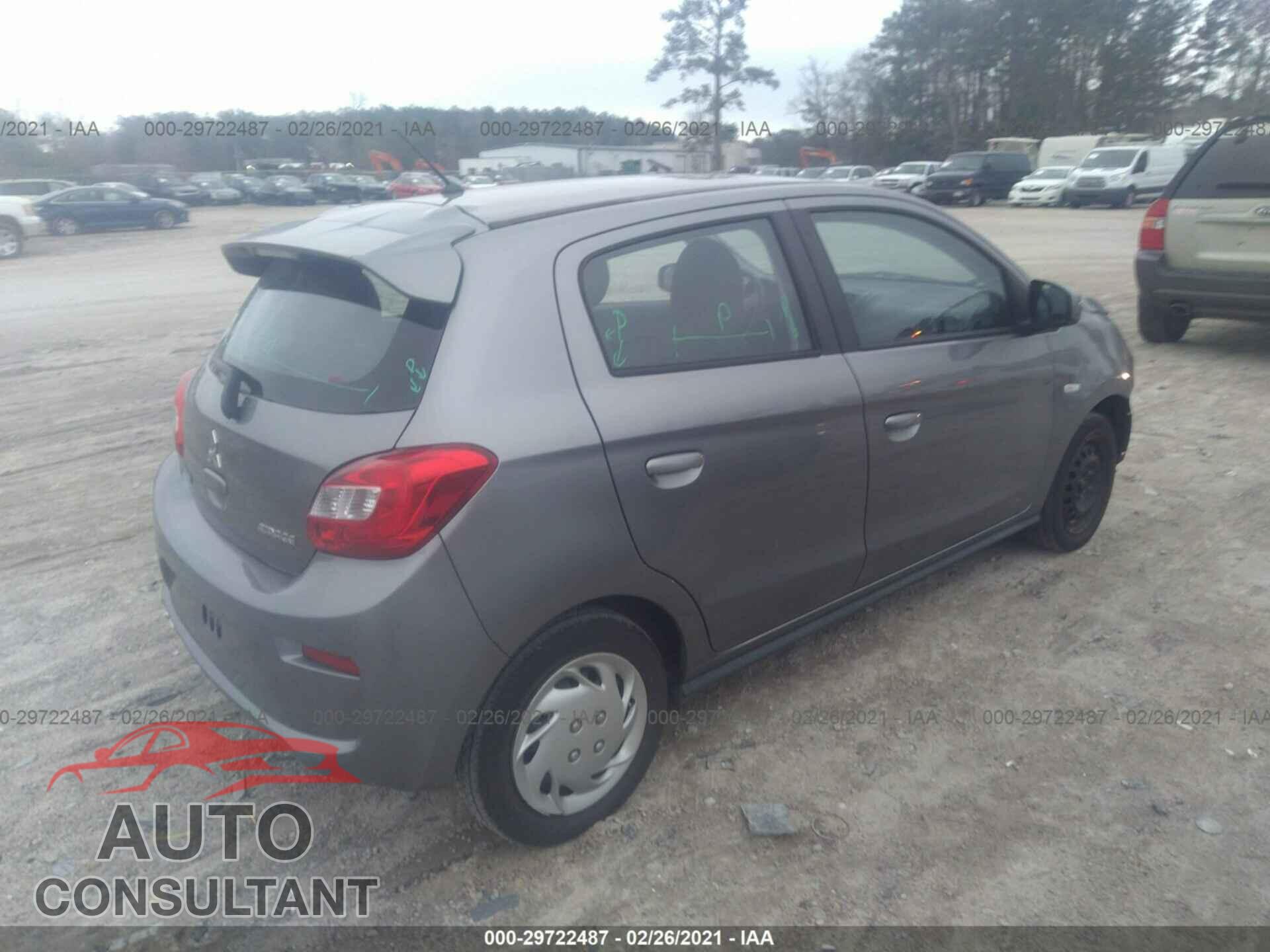 MITSUBISHI MIRAGE 2017 - ML32A3HJ4HH006291