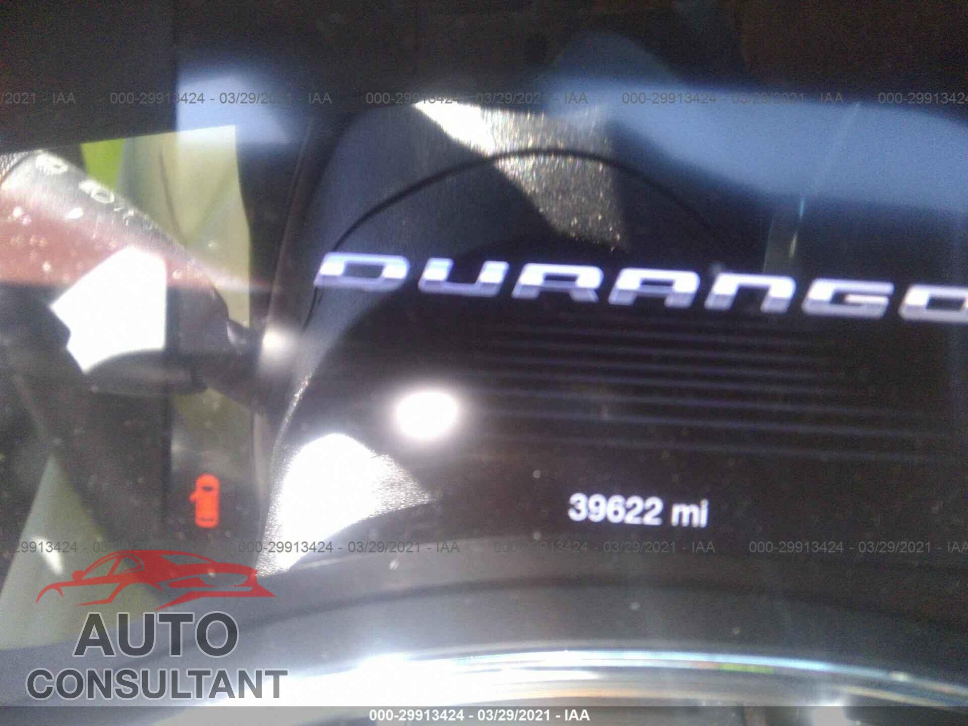 DODGE DURANGO 2017 - 1C4RDJDG5HC870930