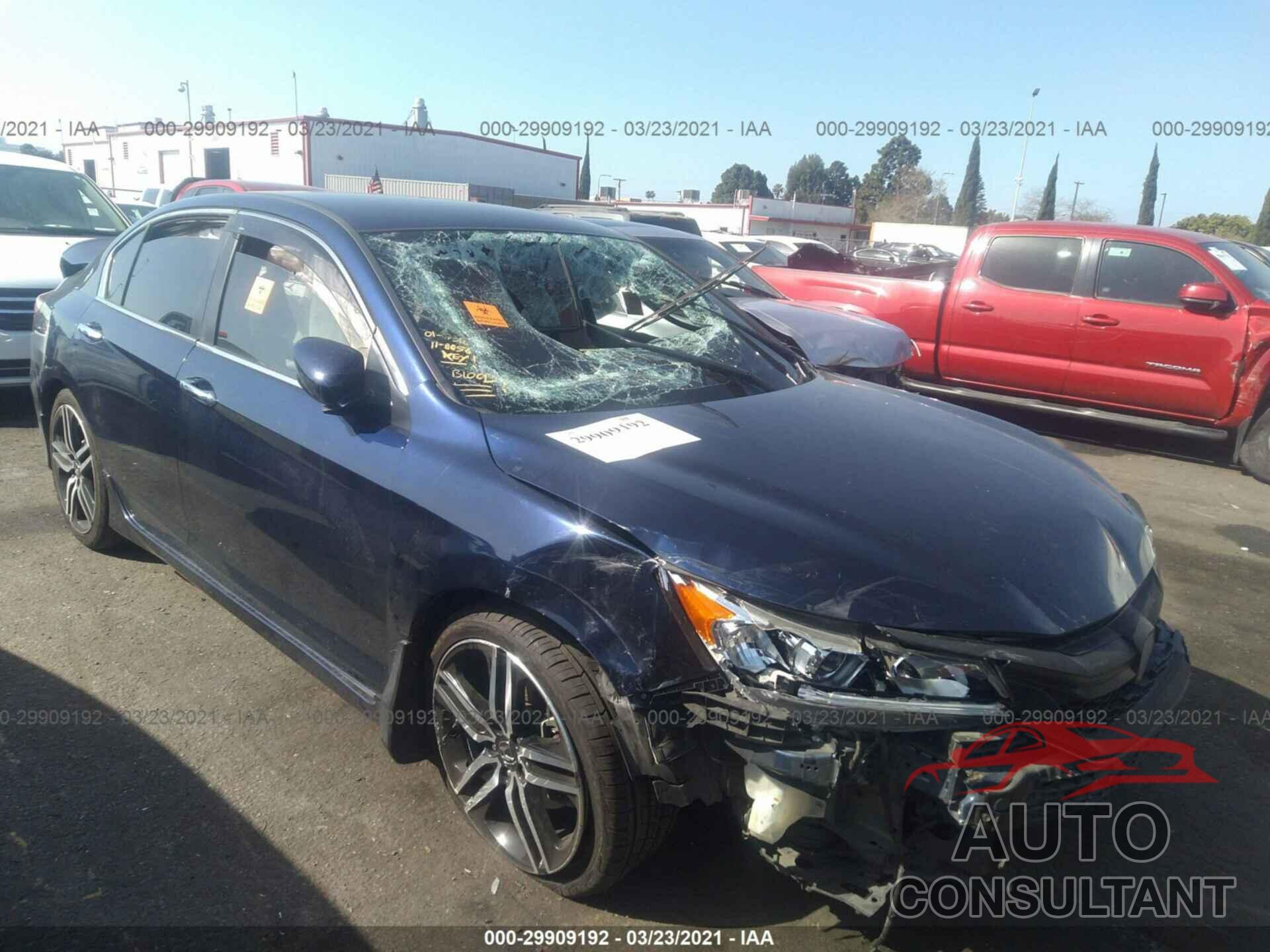 HONDA ACCORD SEDAN 2016 - 1HGCR2F5XGA216722