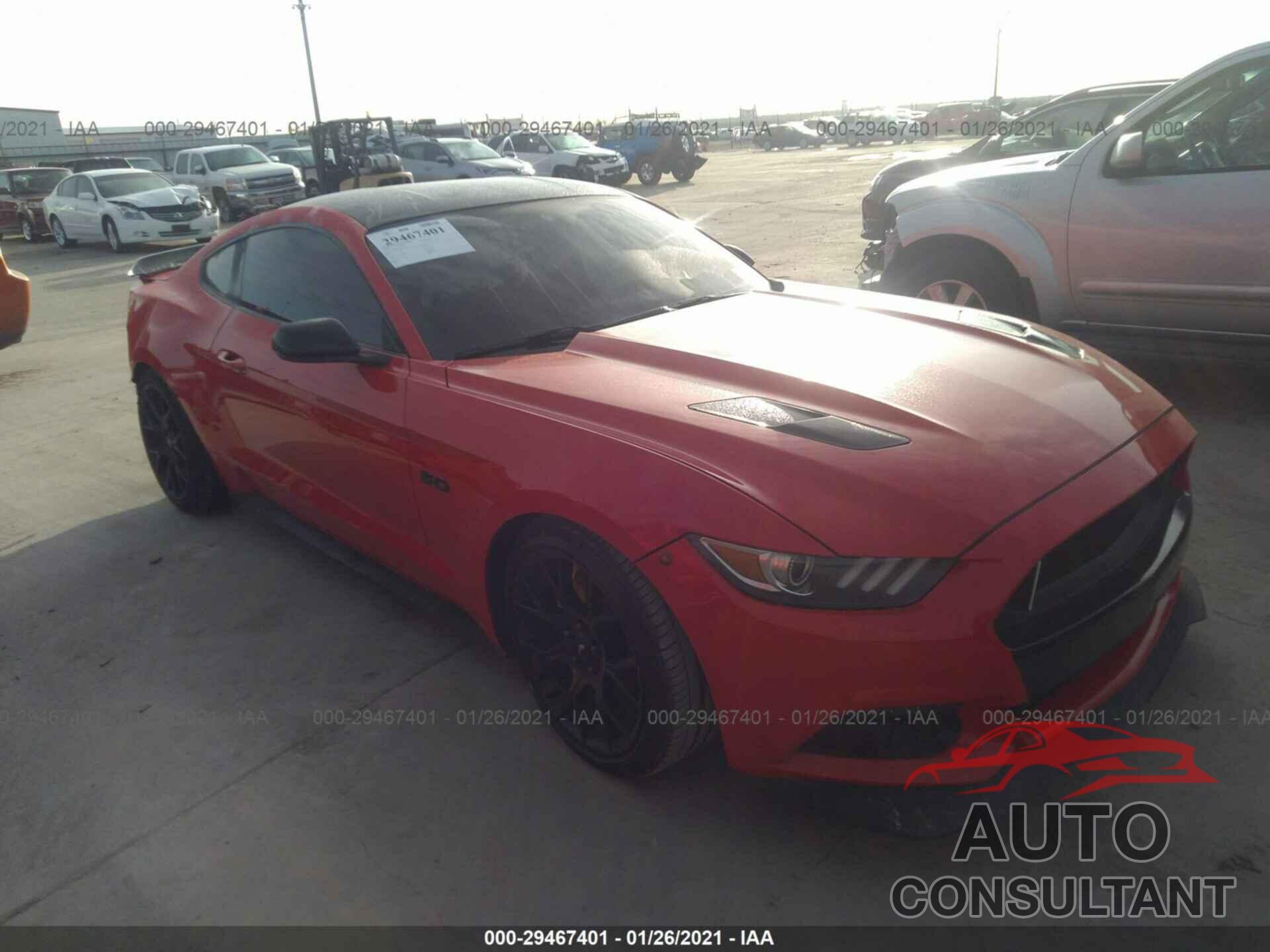 FORD MUSTANG 2016 - 1FA6P8CF3G5278642