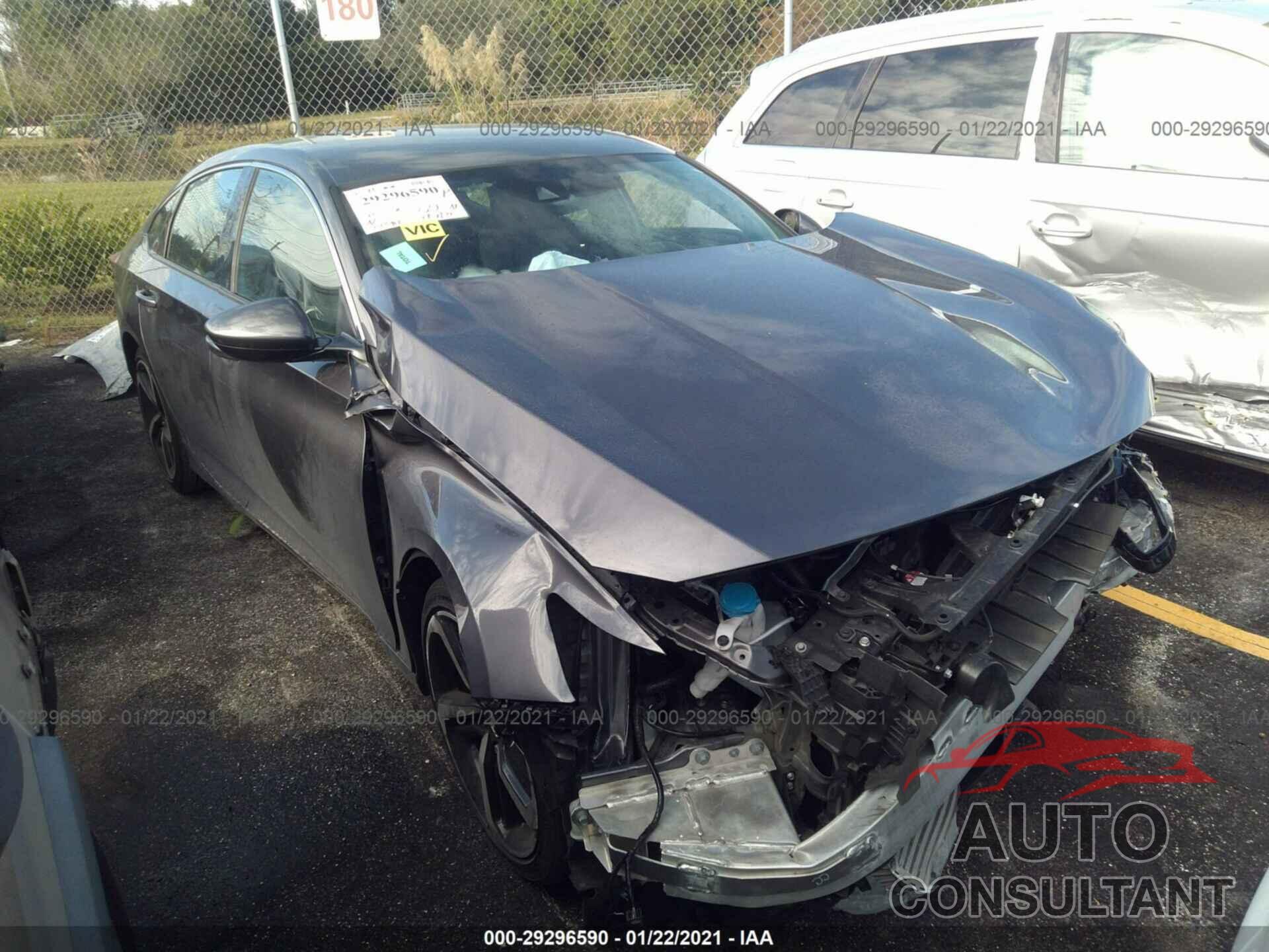 HONDA ACCORD SEDAN 2019 - 1HGCV1F34KA064899
