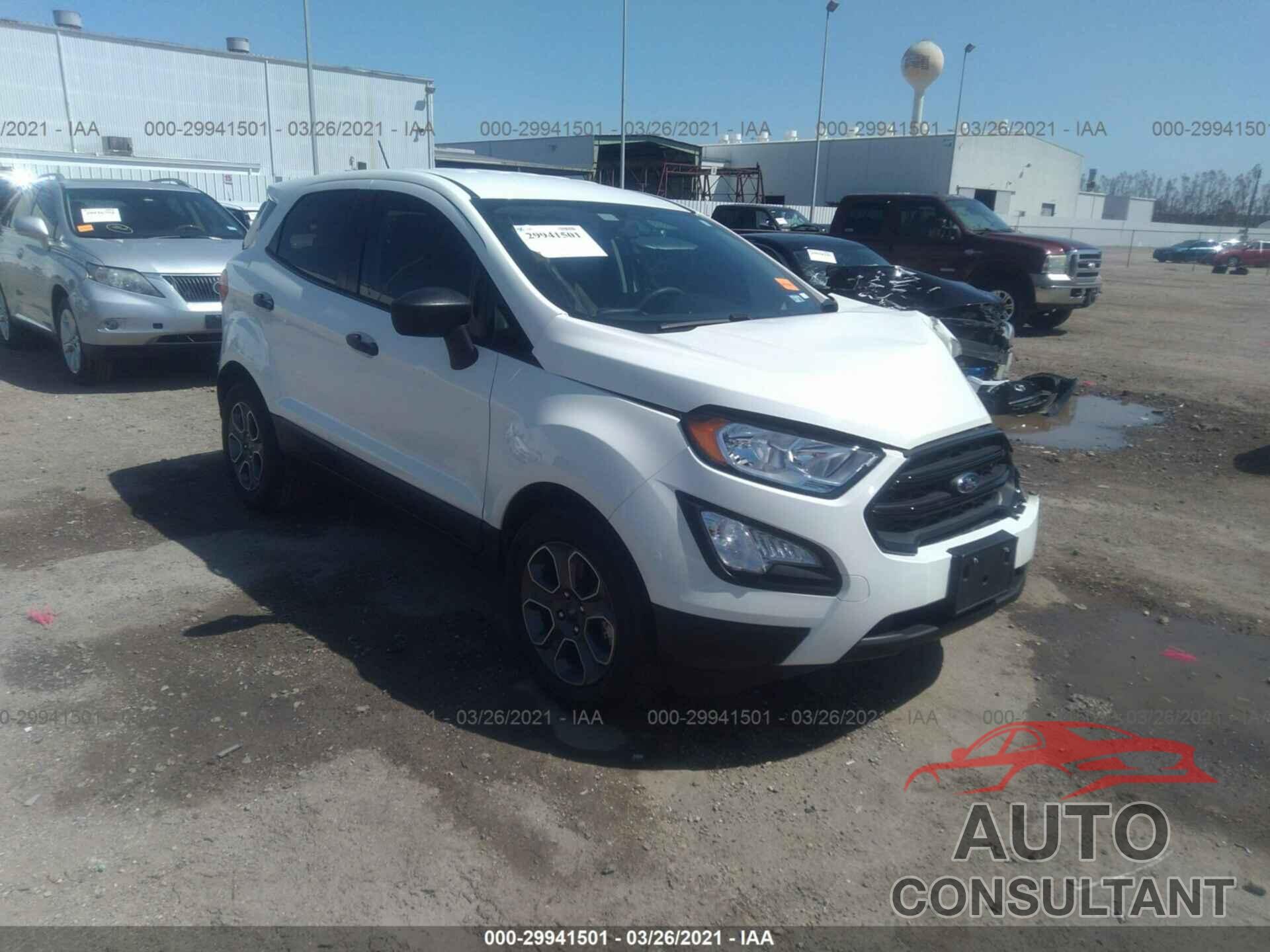 FORD ECOSPORT 2019 - MAJ3S2FEXKC295461