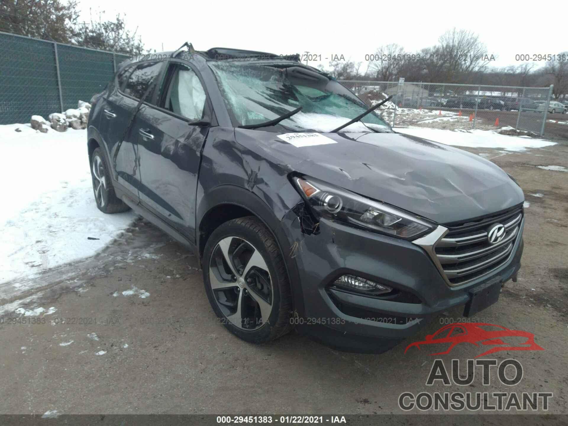 HYUNDAI TUCSON 2016 - KM8J3CA21GU179452
