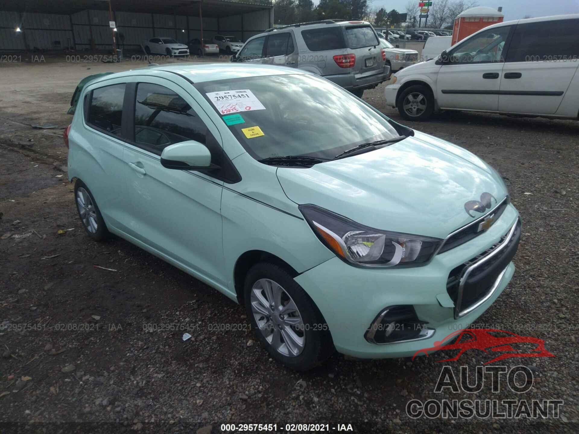 CHEVROLET SPARK 2017 - KL8CD6SA9HC828769