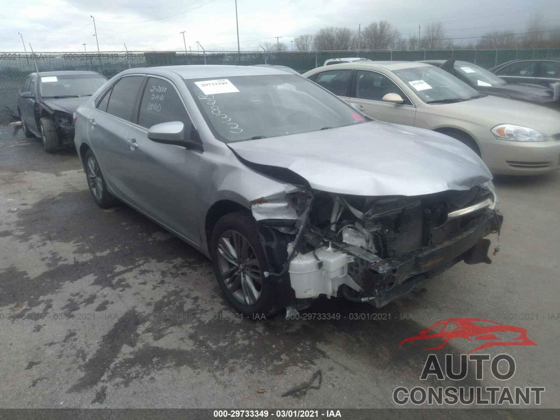 TOYOTA CAMRY 2017 - 4T1BF1FK6HU300664