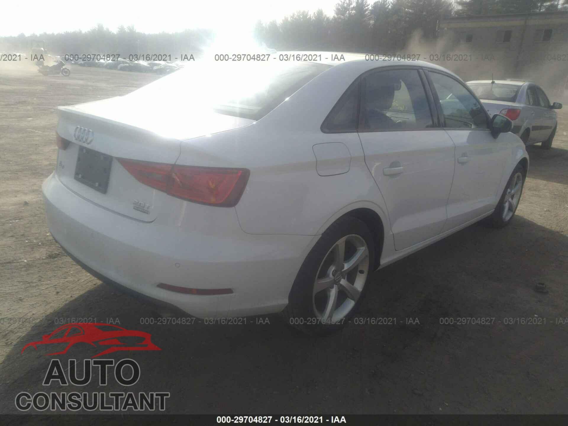 AUDI A3 2016 - WAUB8GFF8G1030290