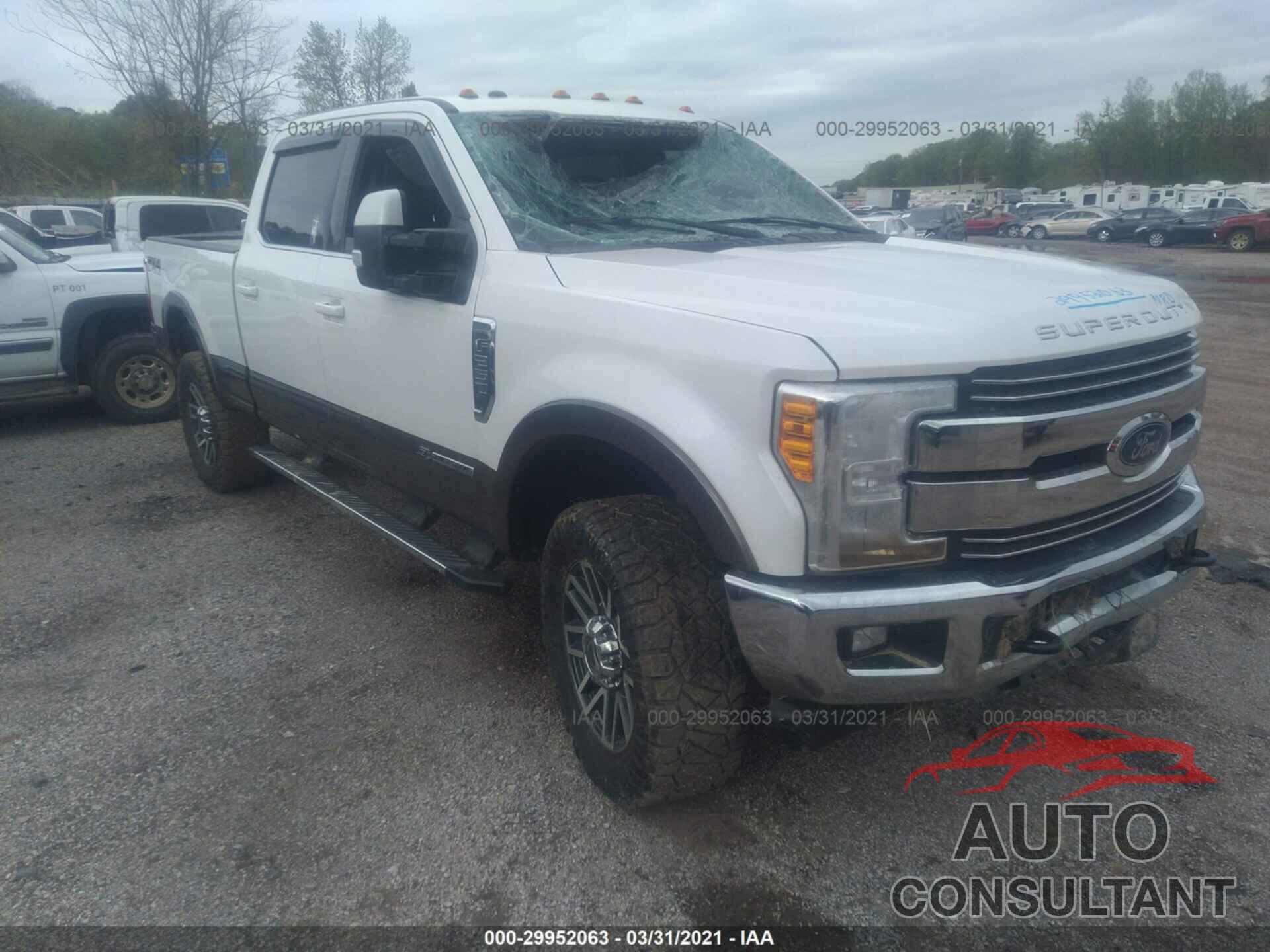 FORD SUPER DUTY F-250 SRW 2017 - 1FT7W2BT0HED15413