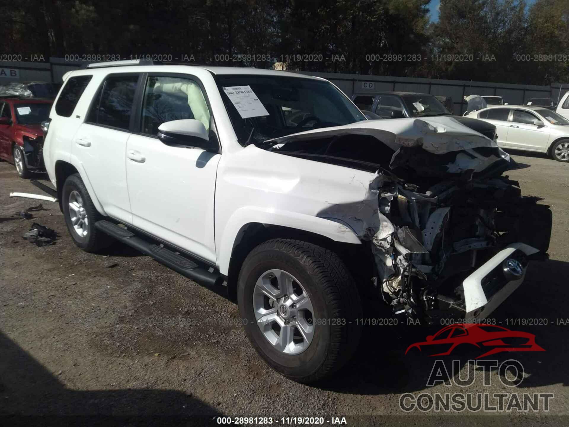 TOYOTA 4RUNNER 2019 - JTEZU5JR8K5195546