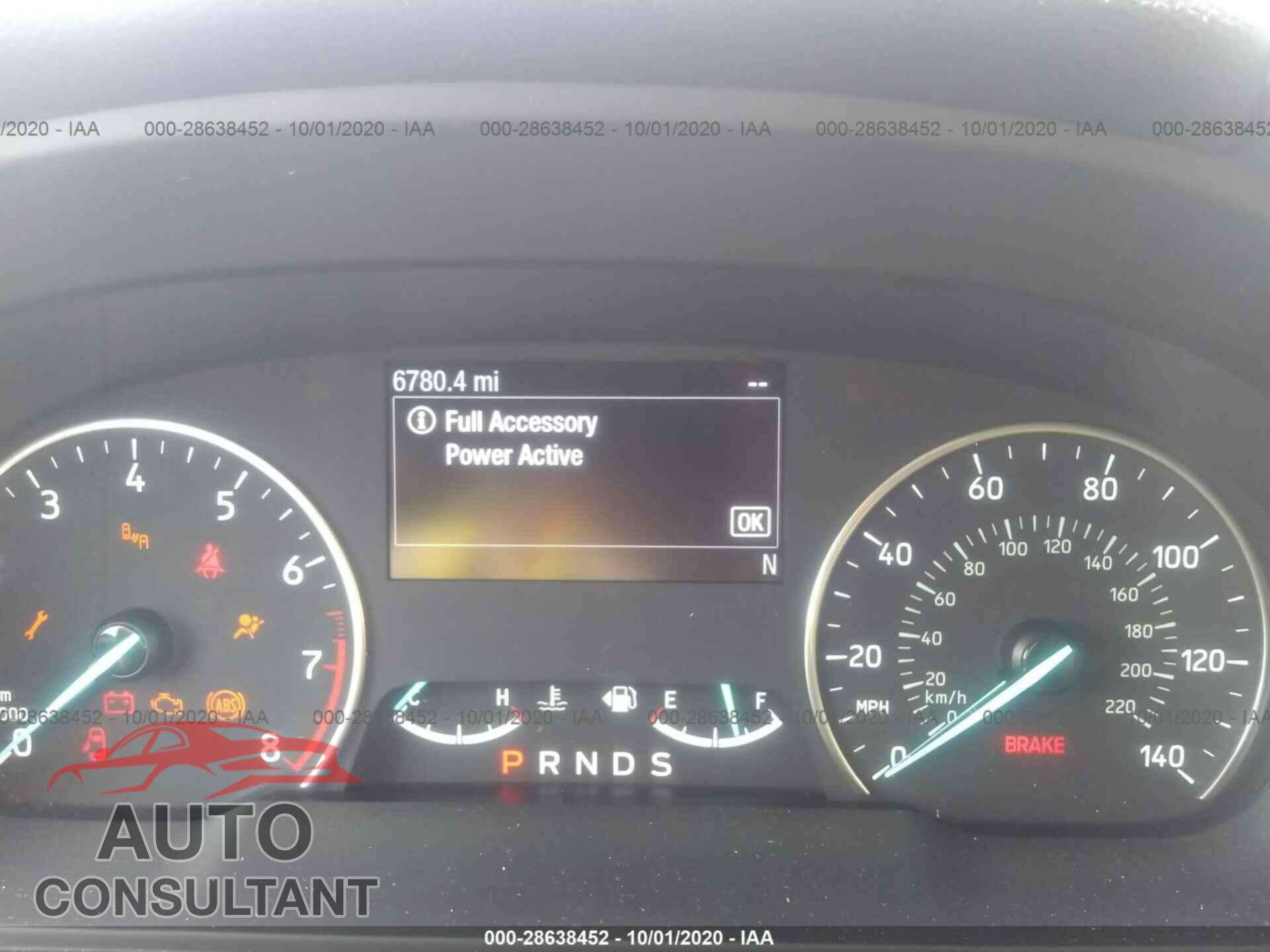 FORD ECOSPORT 2020 - MAJ6S3KL7LC363577