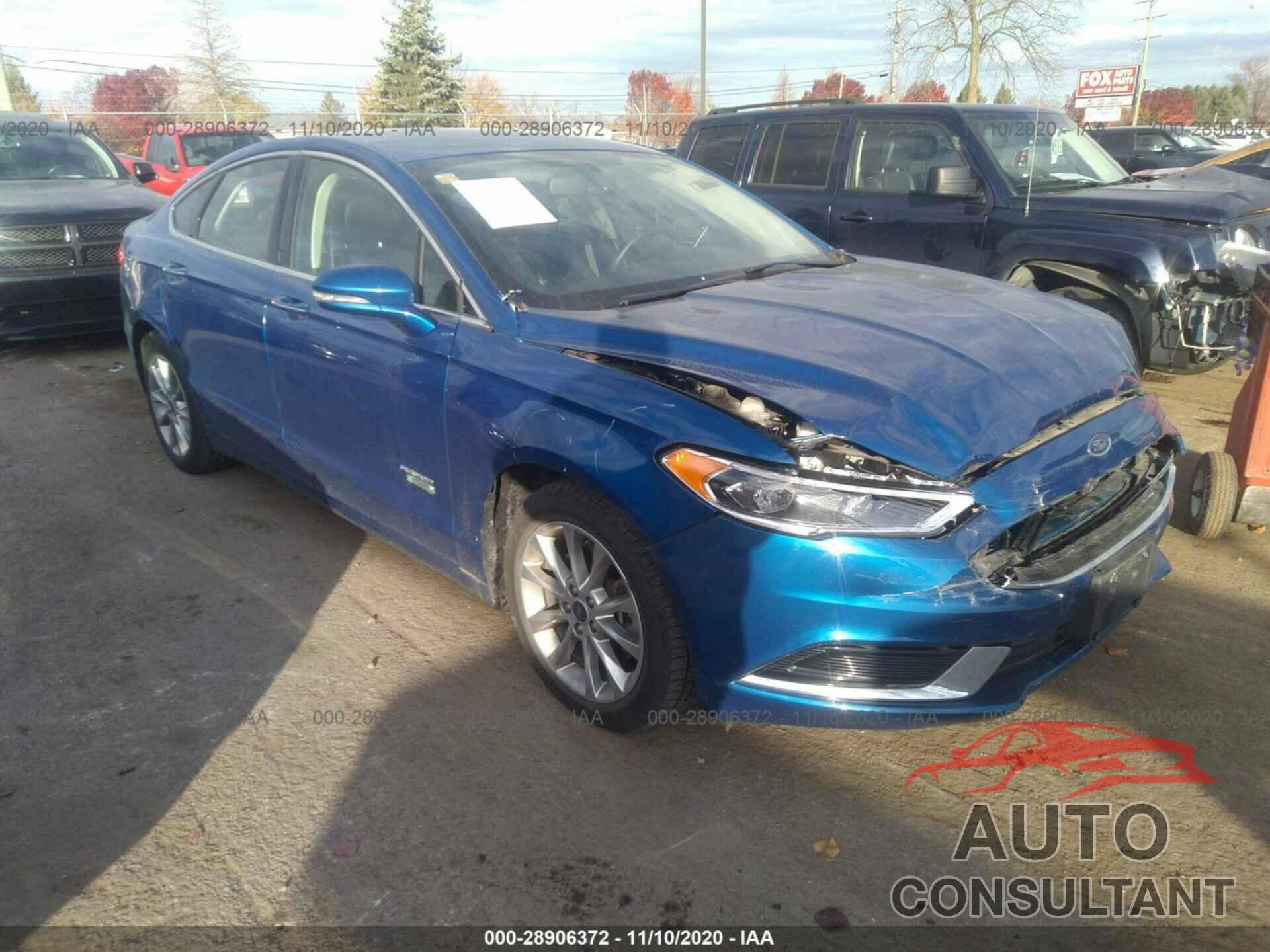 FORD FUSION ENERGI 2018 - 3FA6P0PU4JR159965