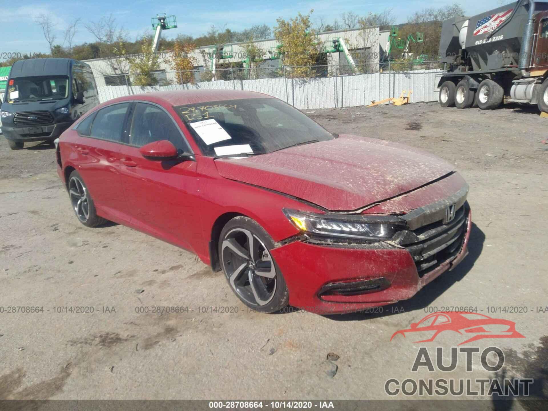 HONDA ACCORD SEDAN 2018 - 1HGCV1F35JA168073