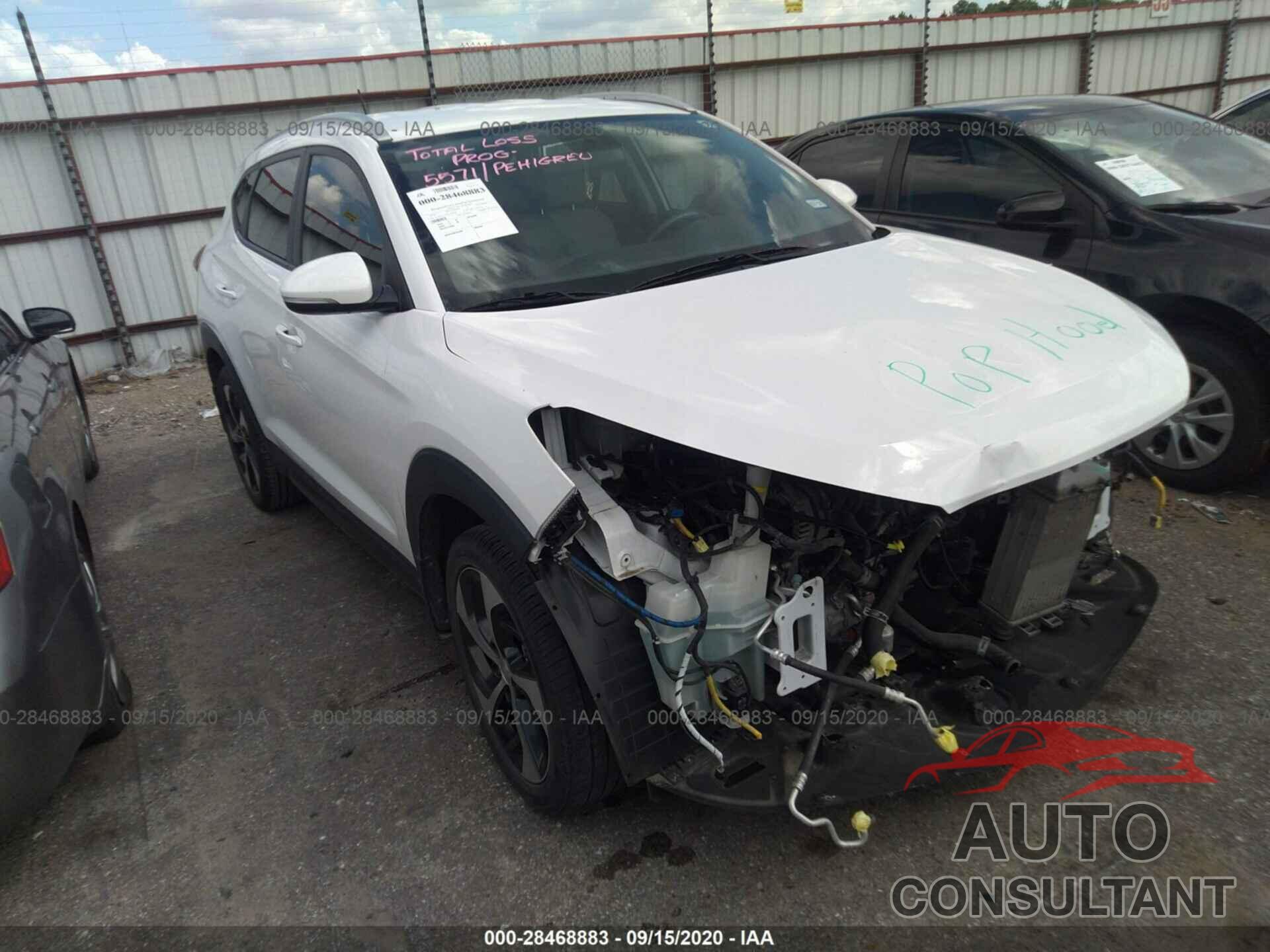 HYUNDAI TUCSON 2016 - KM8J33A29GU248050