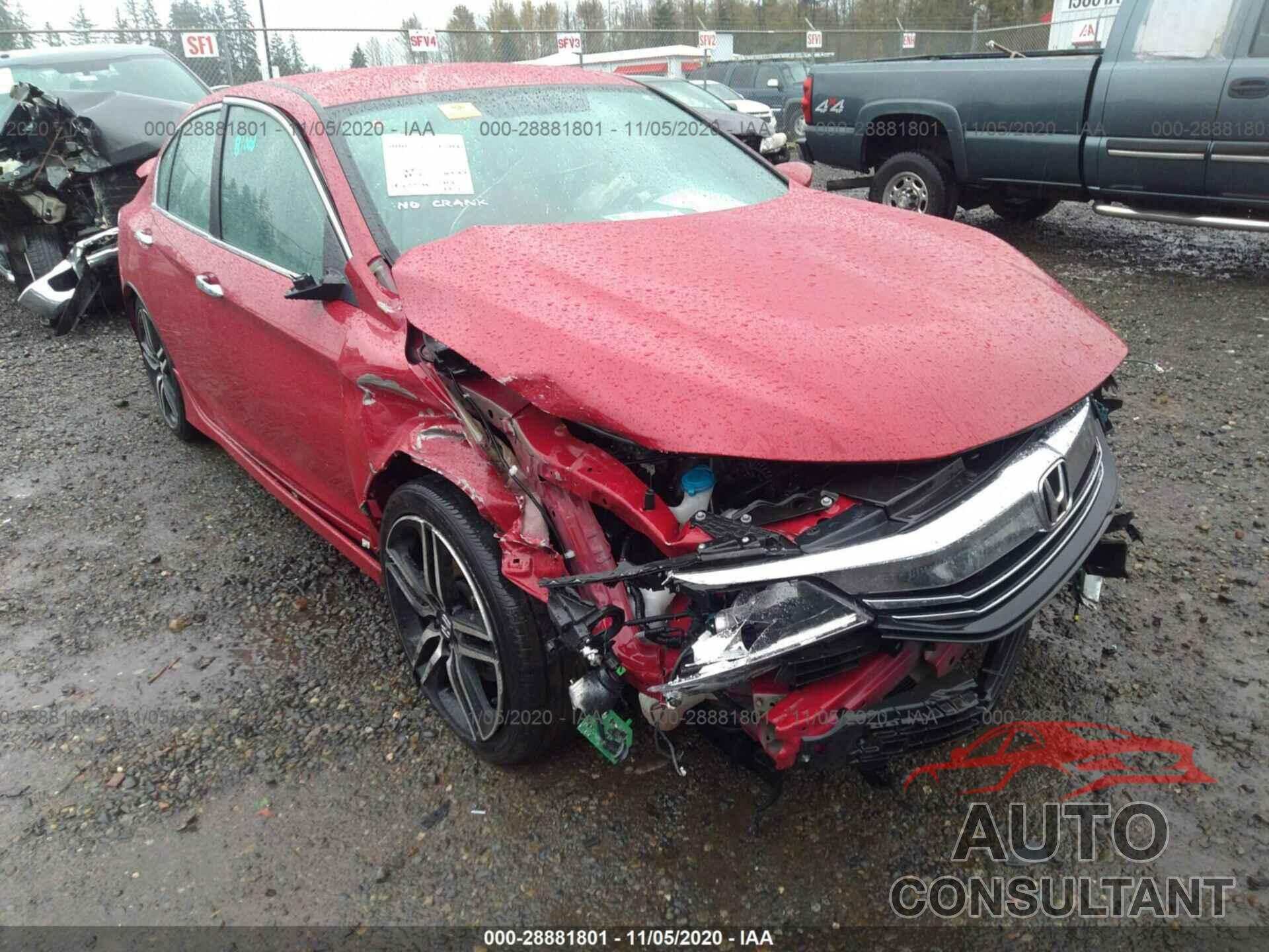 HONDA ACCORD SEDAN 2016 - 1HGCR2F54GA169008