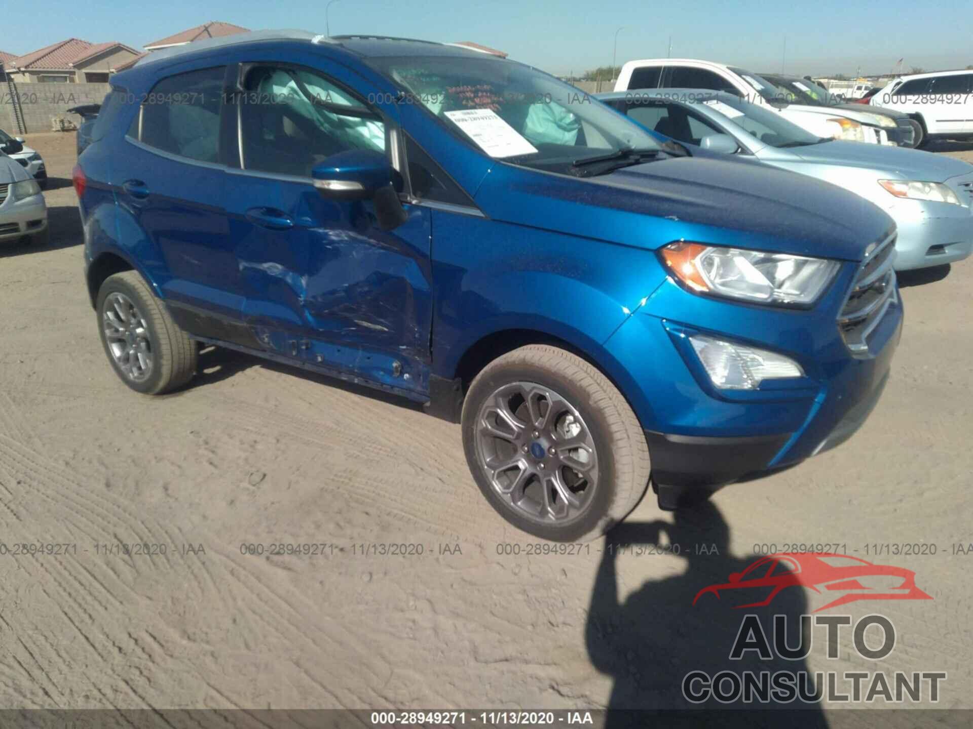 FORD ECOSPORT 2019 - MAJ6S3KL2KC257889