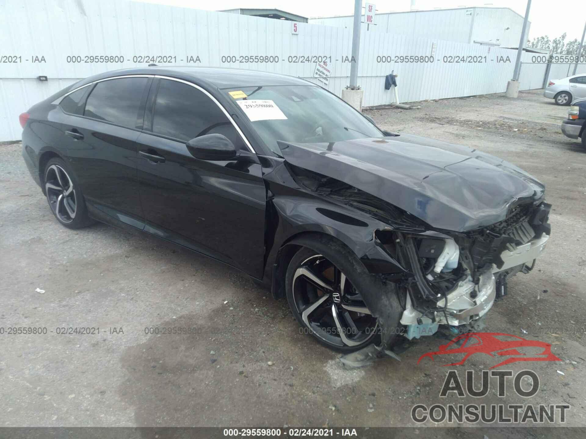 HONDA ACCORD SEDAN 2018 - 1HGCV1F39JA170506