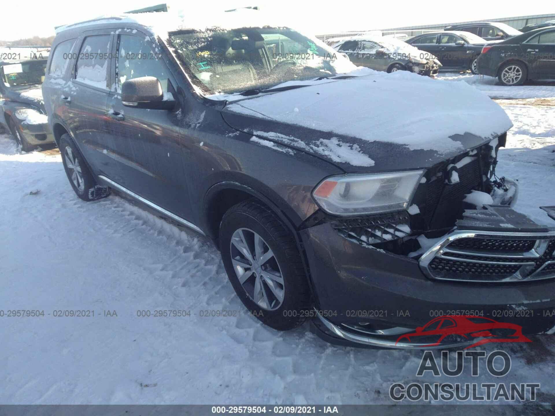 DODGE DURANGO 2016 - 1C4RDJDG3GC477264