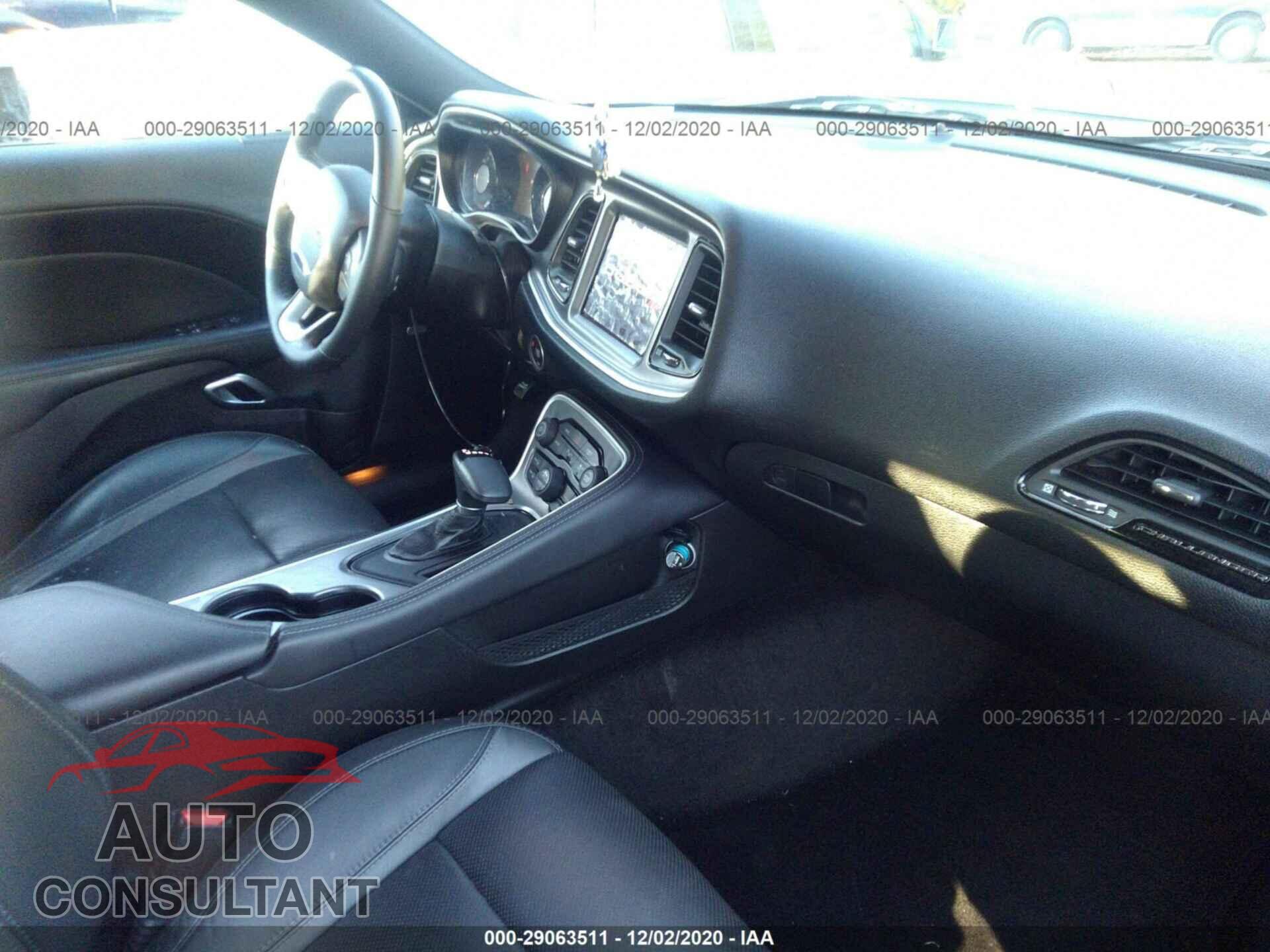 DODGE CHALLENGER 2019 - 2C3CDZAG3KH541323