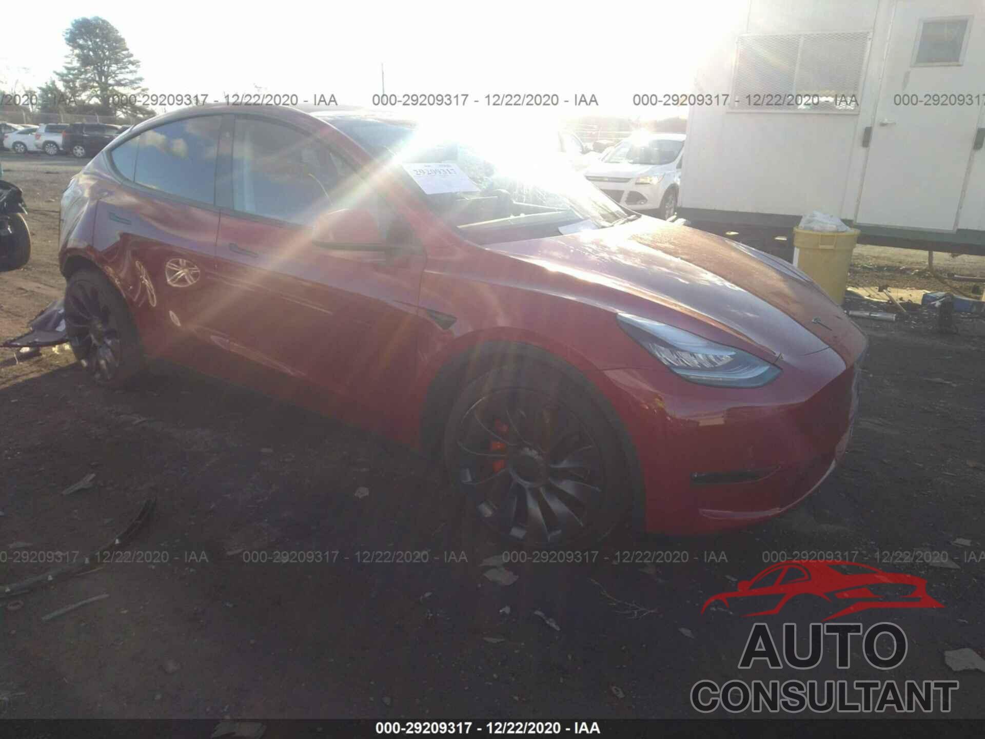 TESLA MODEL Y 2020 - 5YJYGDEF7LF006032