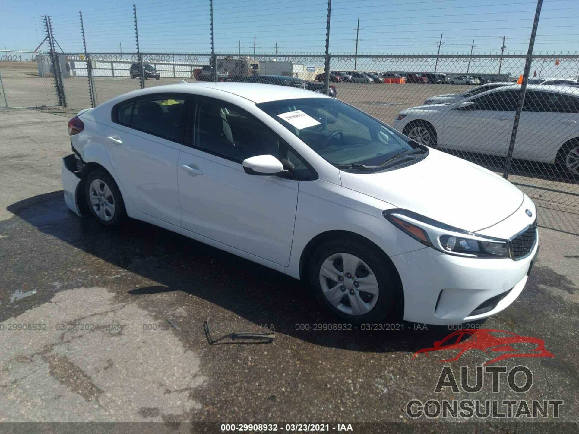 KIA FORTE 2018 - 3KPFK4A72JE176693