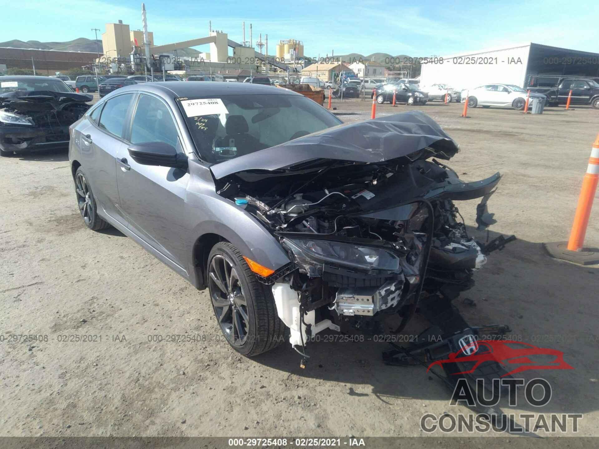 HONDA CIVIC SEDAN 2020 - 2HGFC2F83LH593199