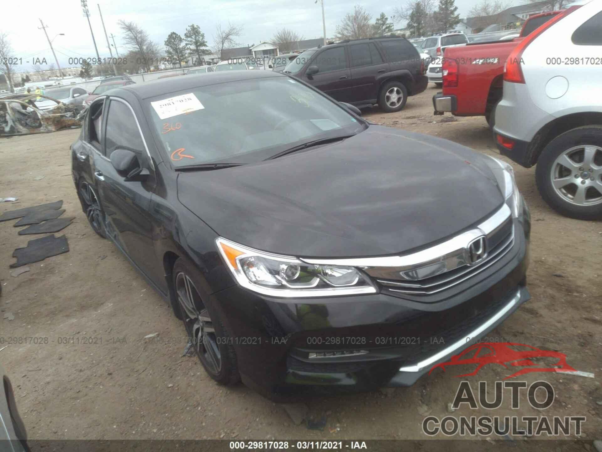 HONDA ACCORD SEDAN 2016 - 1HGCR2F53GA052519