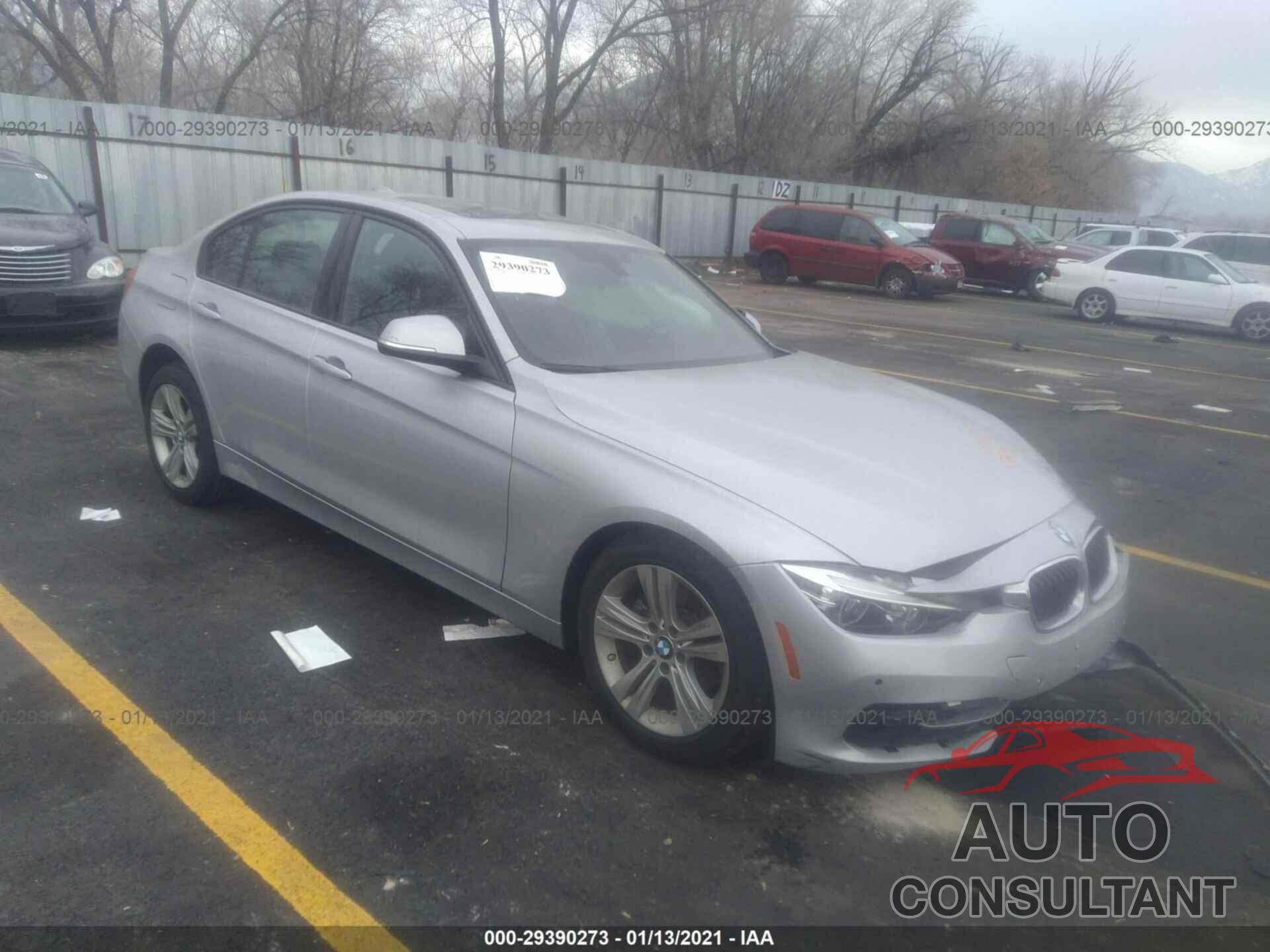 BMW 3 SERIES 2016 - WBA8E3C51GK502993