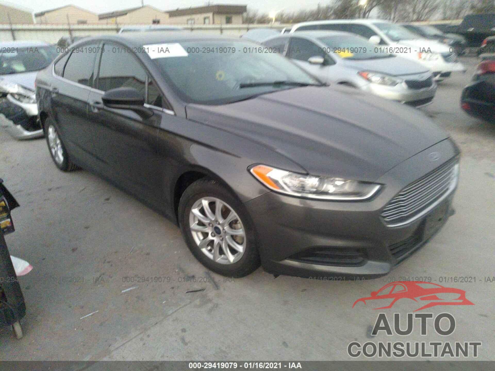 FORD FUSION 2016 - 3FA6P0G76GR133029