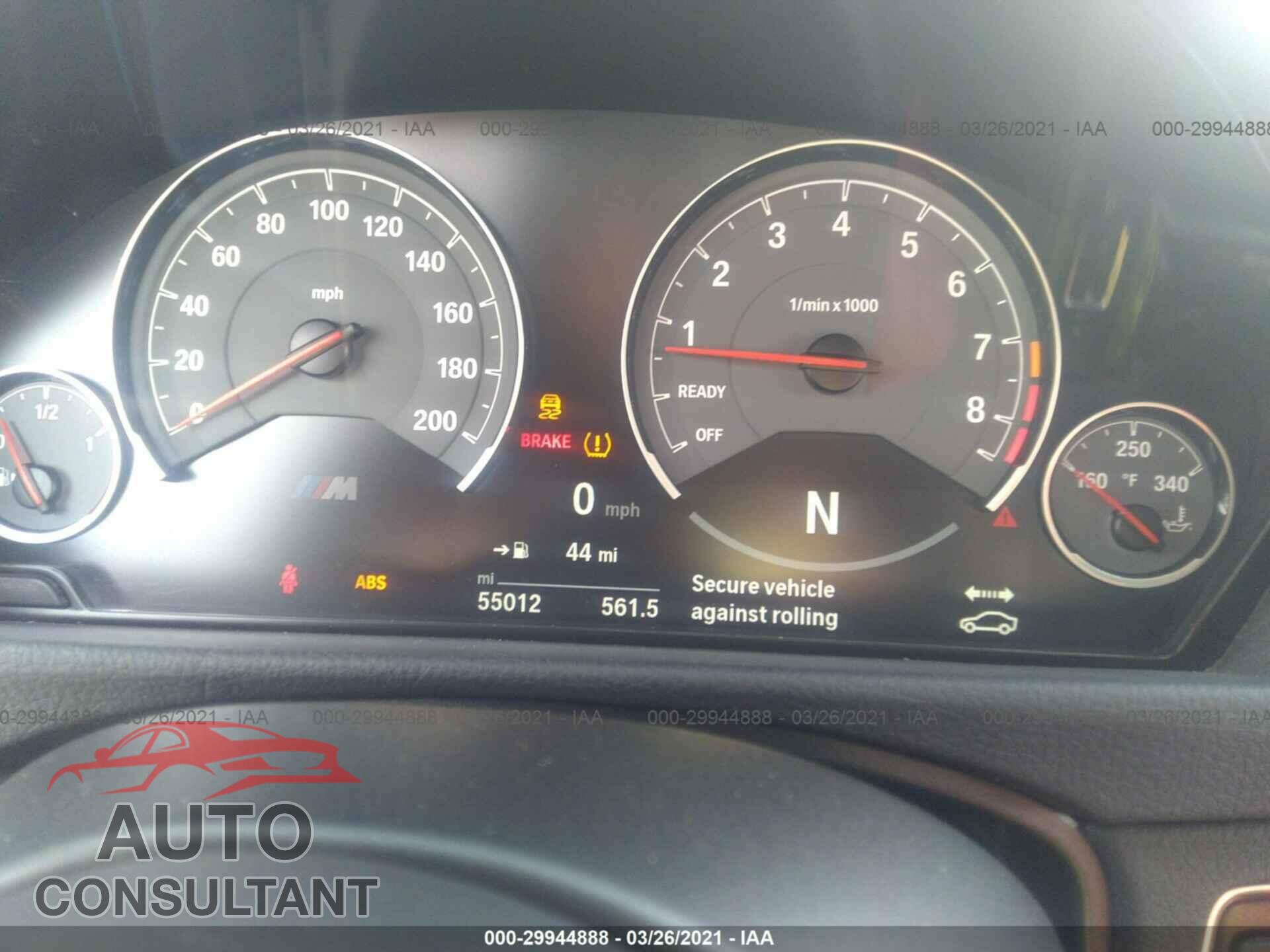 BMW M3 2016 - WBS8M9C5XG5E68023