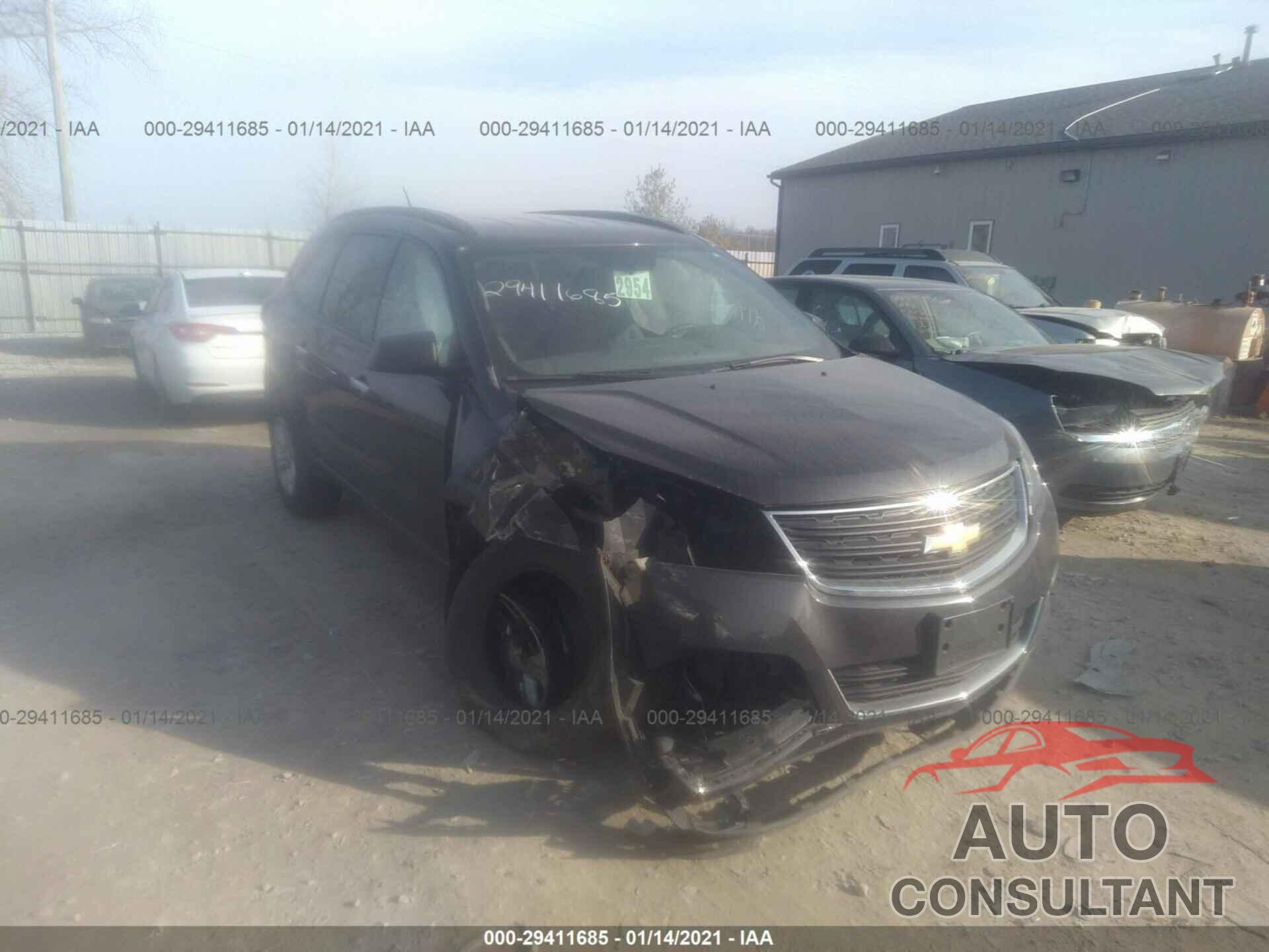 CHEVROLET TRAVERSE 2016 - 1GNKRFKD0GJ132544