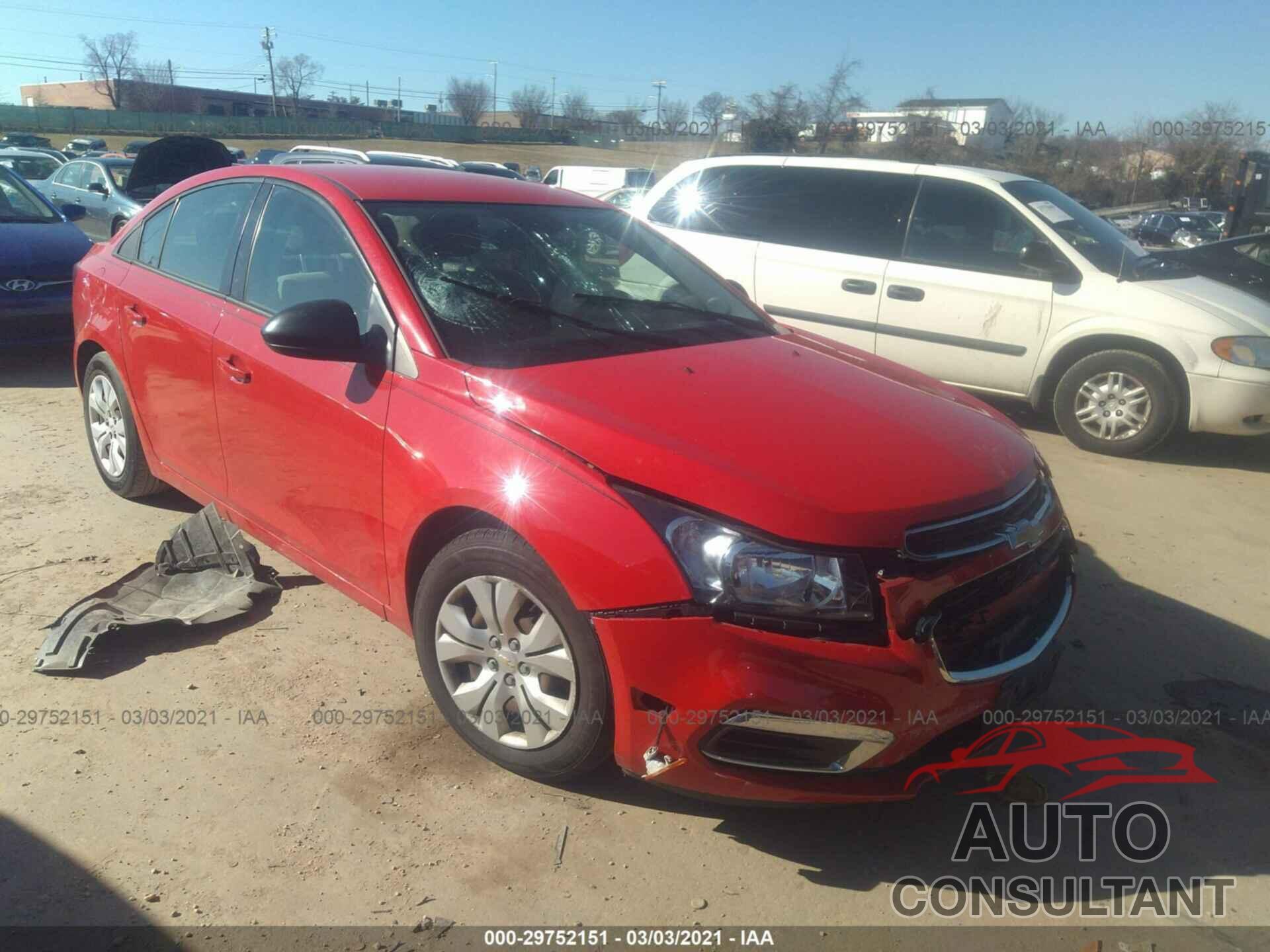 CHEVROLET CRUZE LIMITED 2016 - 1G1PC5SG2G7159464