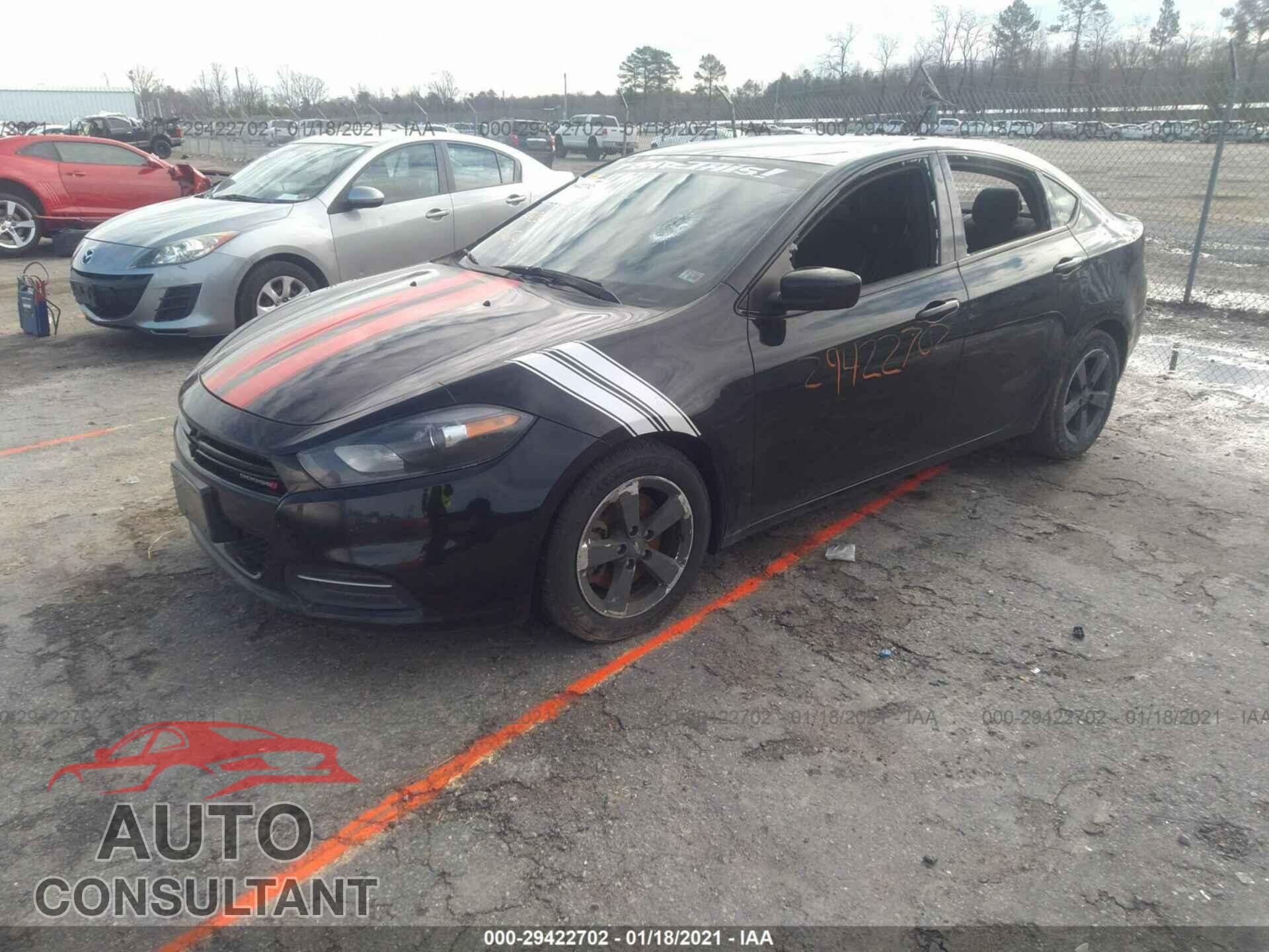 DODGE DART 2016 - 1C3CDFBB7GD689156
