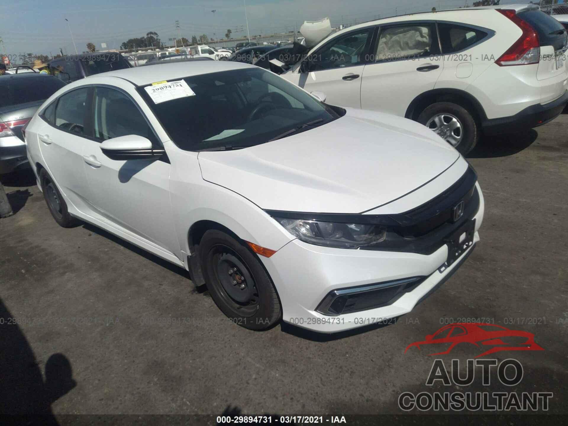 HONDA CIVIC SEDAN 2019 - 2HGFC2F60KH584263