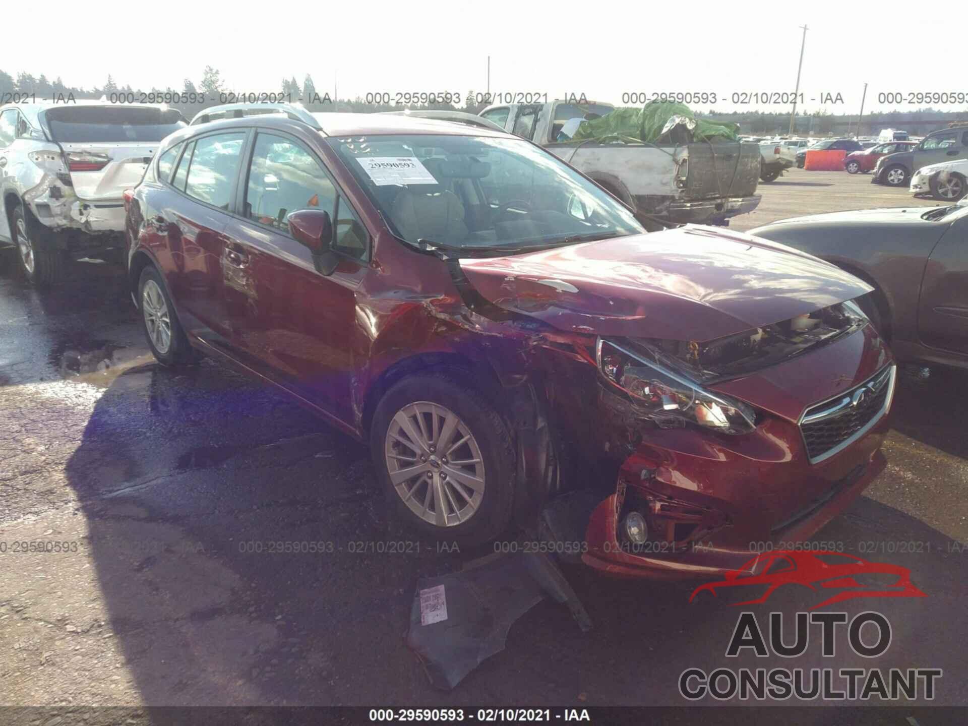 SUBARU IMPREZA 2017 - 4S3GTAD68H3738097