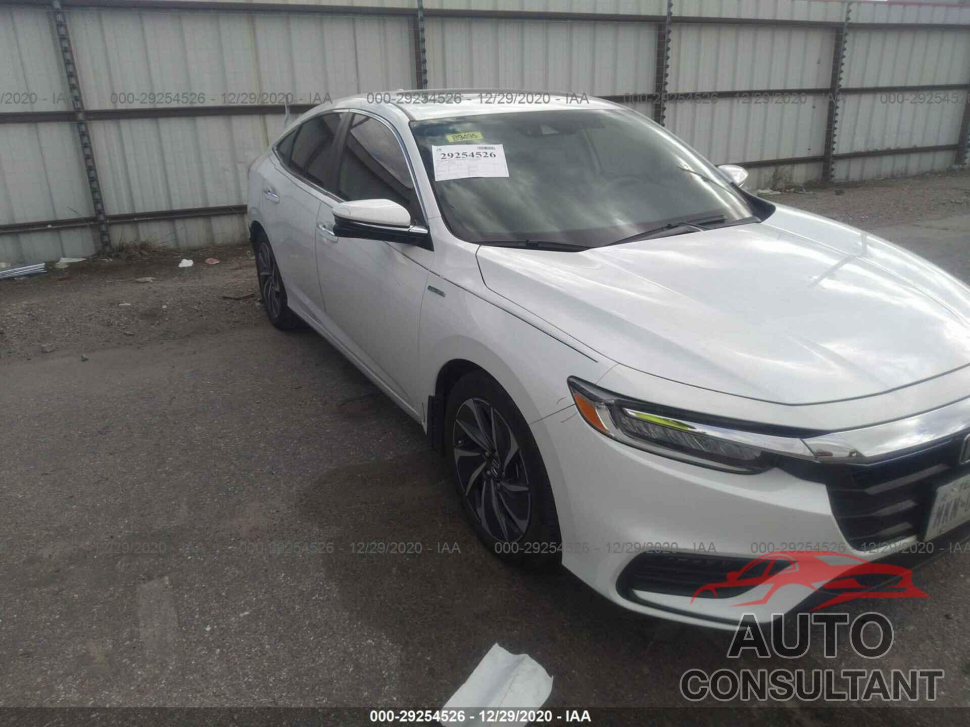 HONDA INSIGHT 2019 - 19XZE4F91KE007006