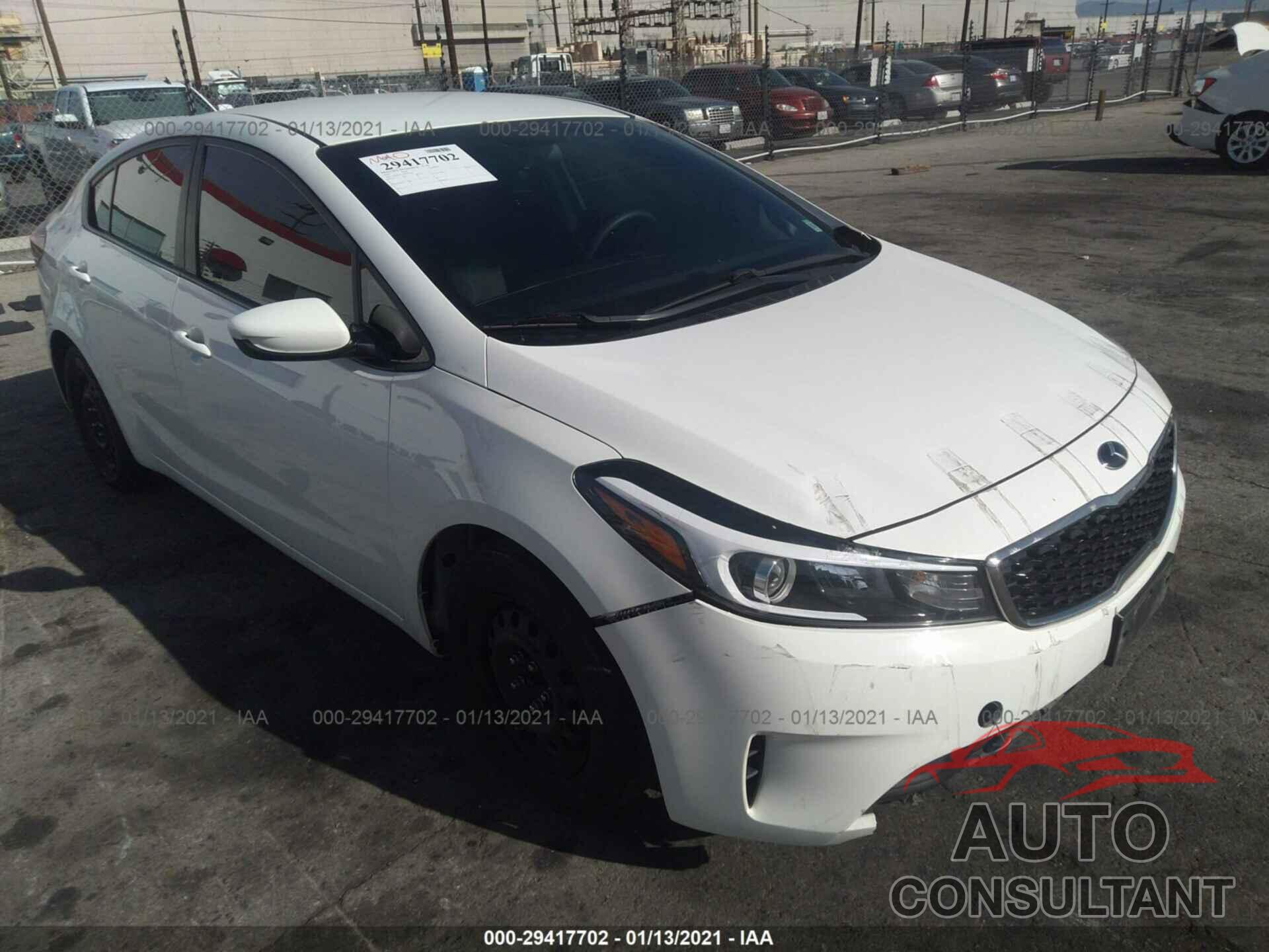 KIA FORTE 2017 - 3KPFK4A77HE078821
