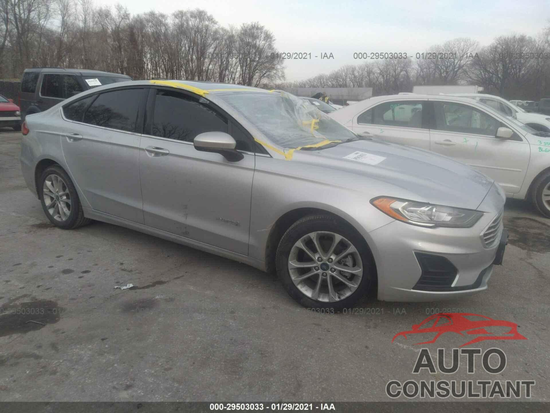 FORD FUSION HYBRID 2019 - 3FA6P0LU7KR180946