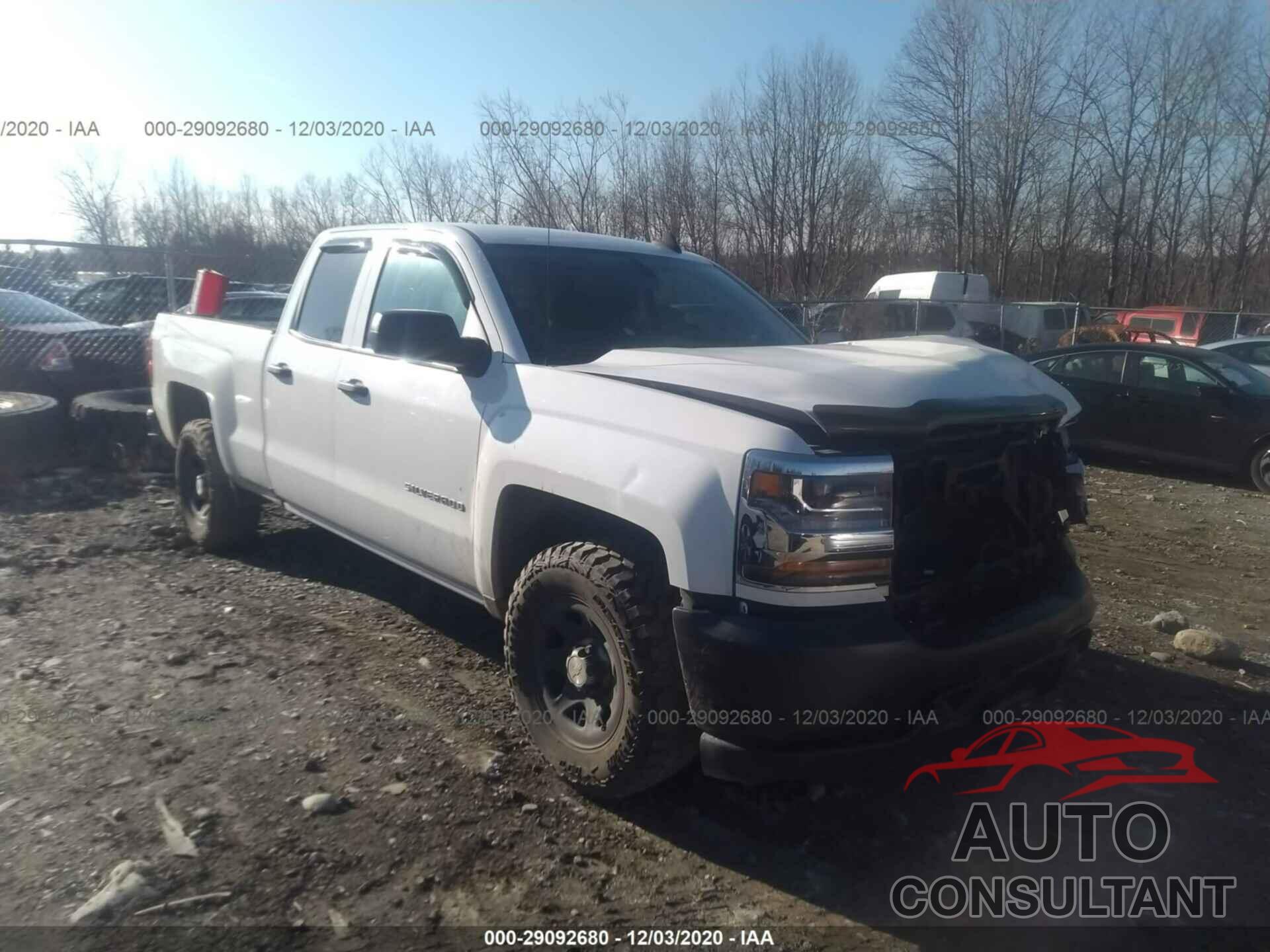 CHEVROLET SILVERADO 1500 2016 - 1GCVKNEH8GZ171919