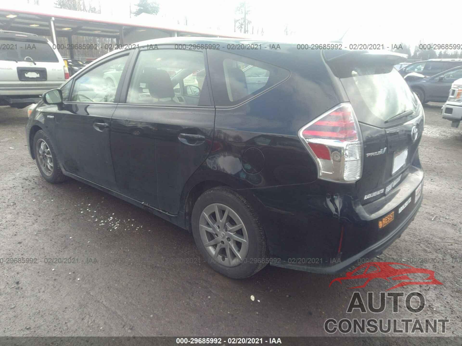 TOYOTA PRIUS V 2017 - JTDZN3EU3HJ068952