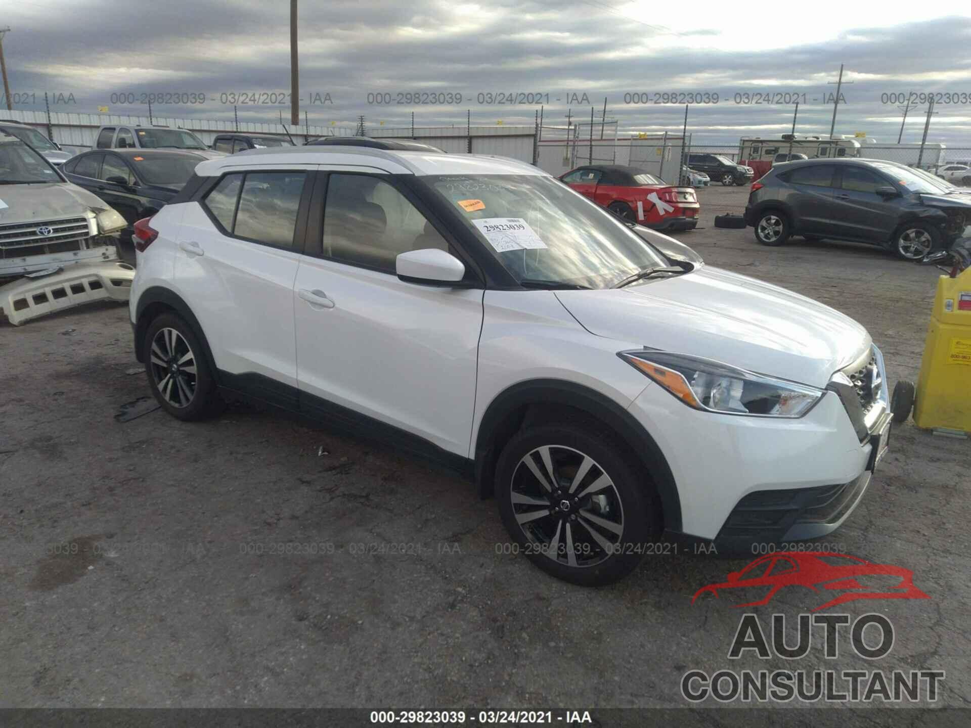 NISSAN KICKS 2020 - 3N1CP5CV4LL552012