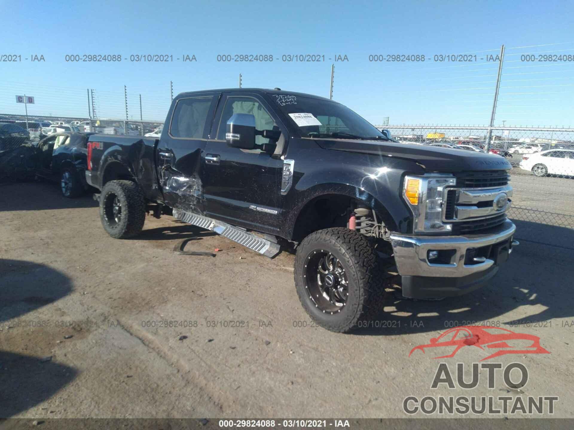 FORD SUPER DUTY F-250 SRW 2017 - 1FT7W2BT1HEF51522