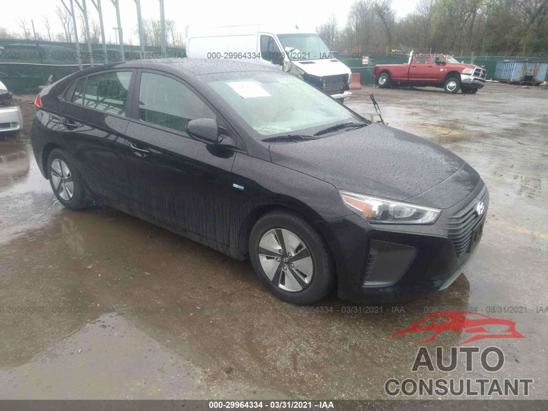 HYUNDAI IONIQ HYBRID 2018 - KMHC65LC1JU097763