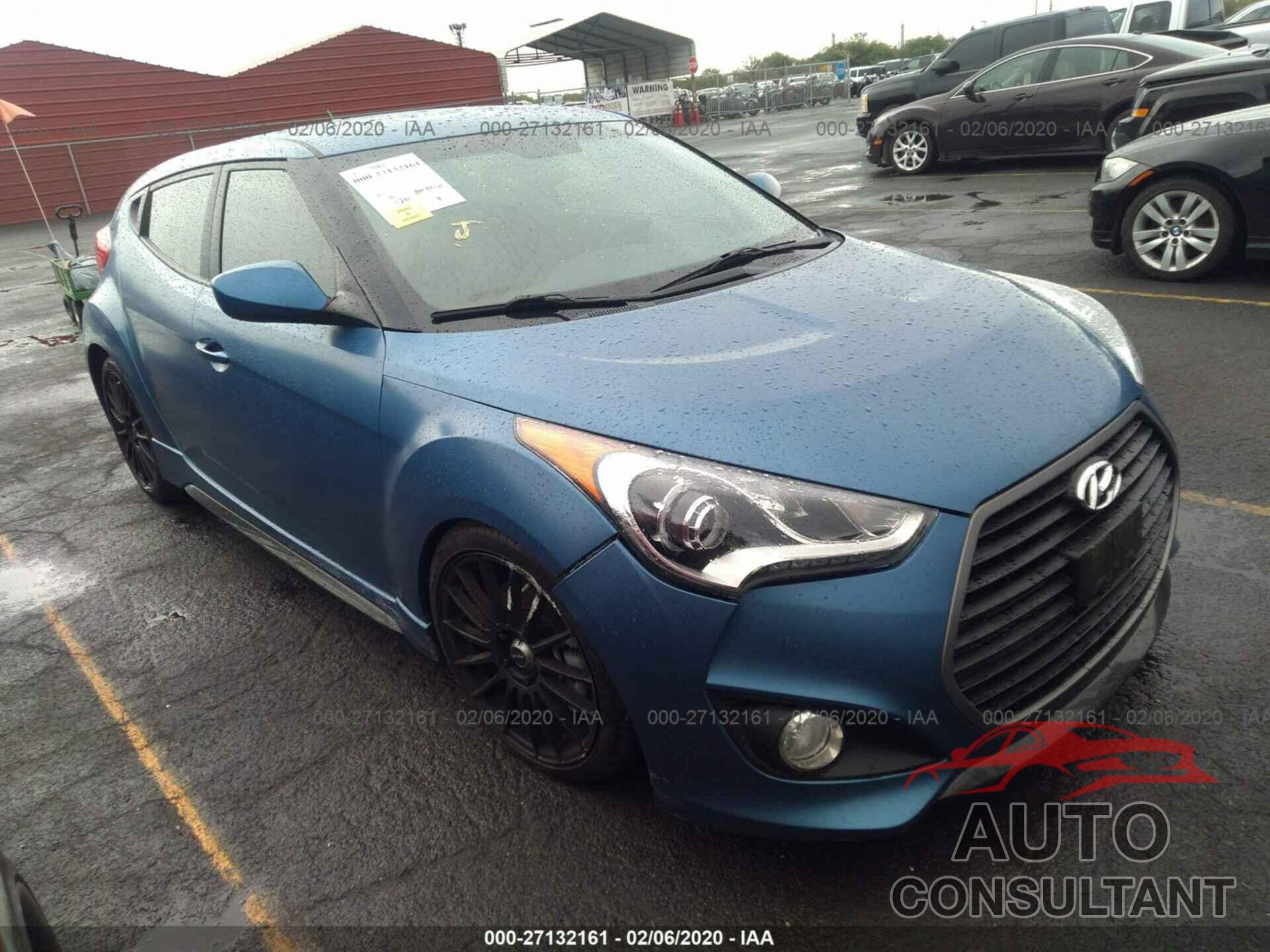 HYUNDAI VELOSTER 2016 - KMHTC6AE0GU257109