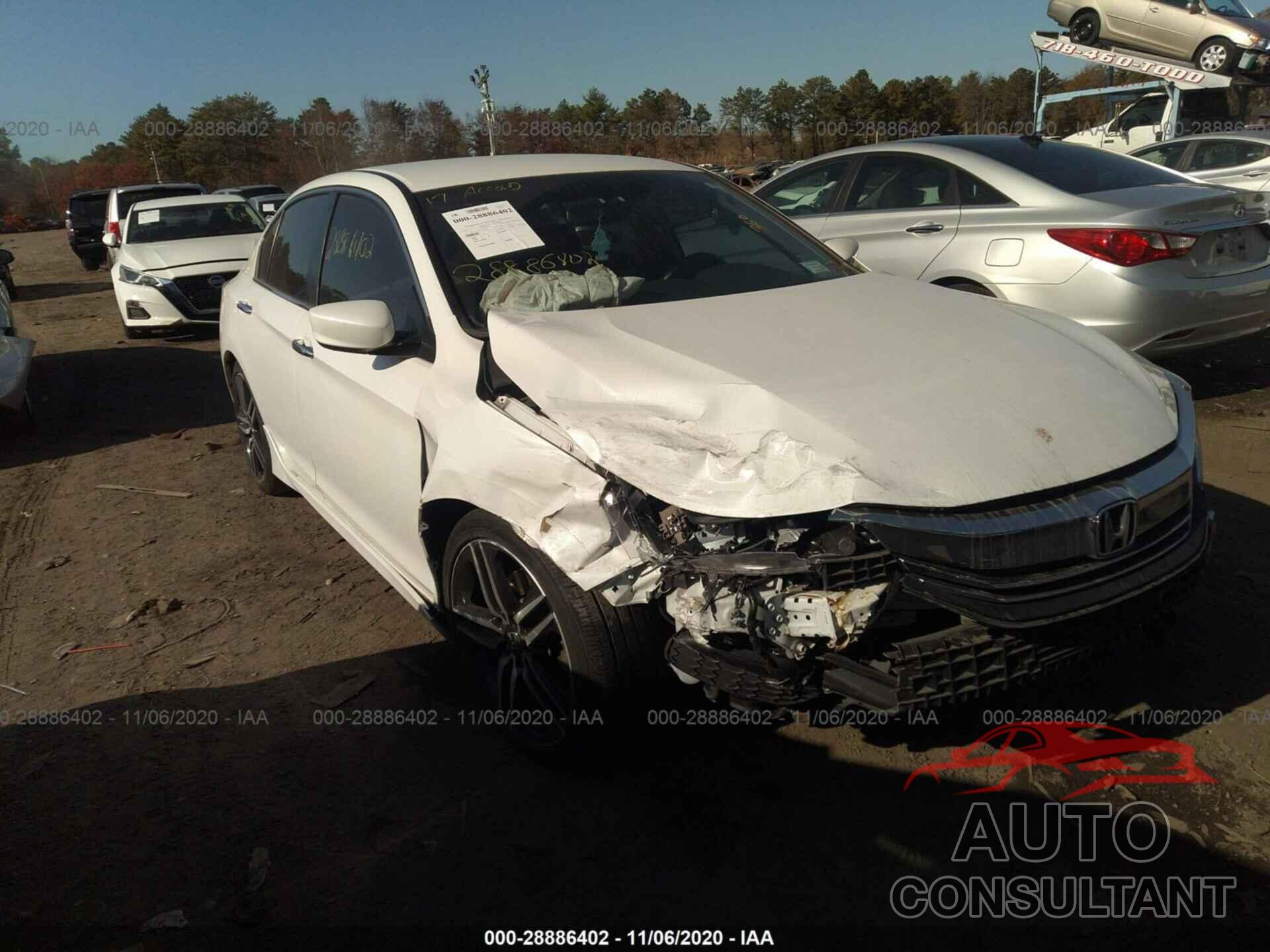 HONDA ACCORD SEDAN 2017 - 1HGCR2F14HA117683