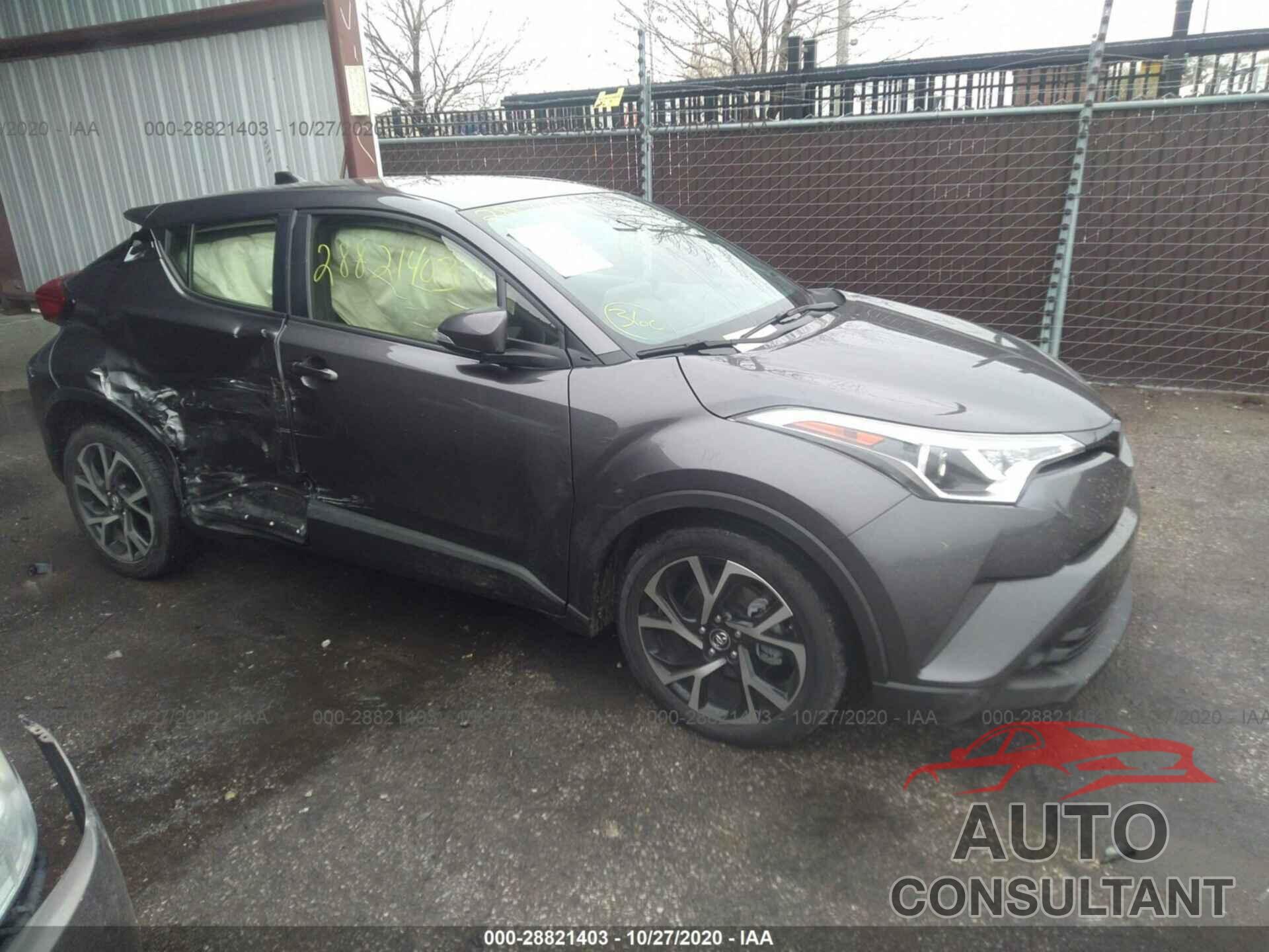 TOYOTA C-HR 2019 - JTNKHMBX8K1027314